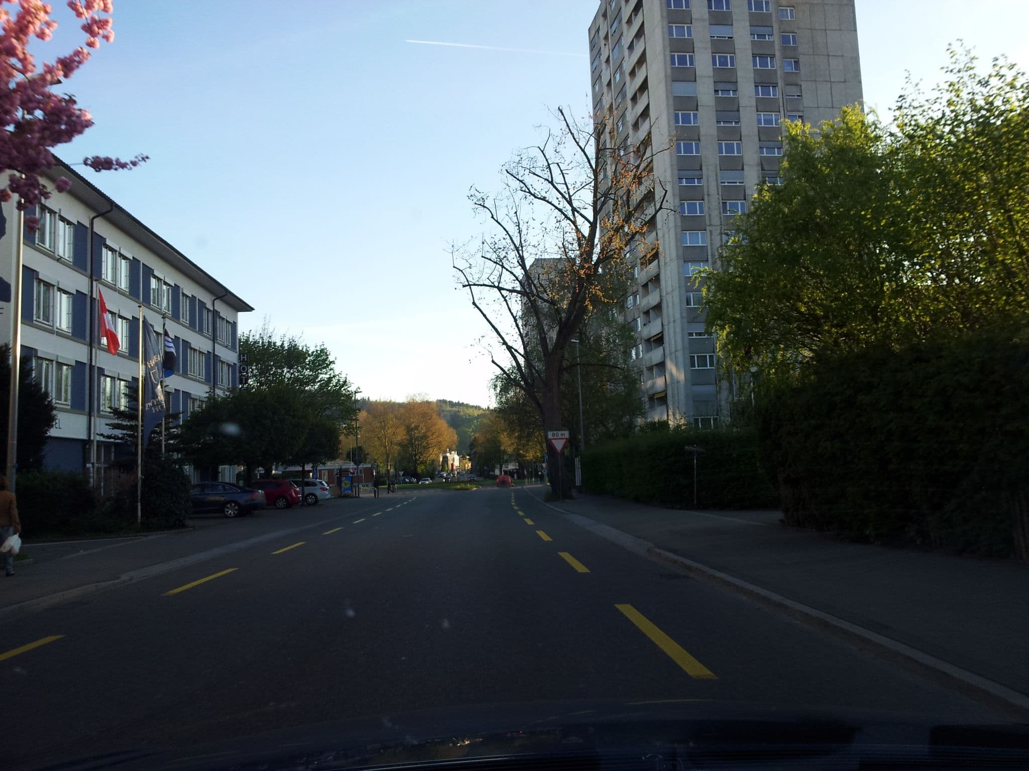 Street view near Hotel City, Wettingen — © sp8962de (CC BY-SA · Mapillary)