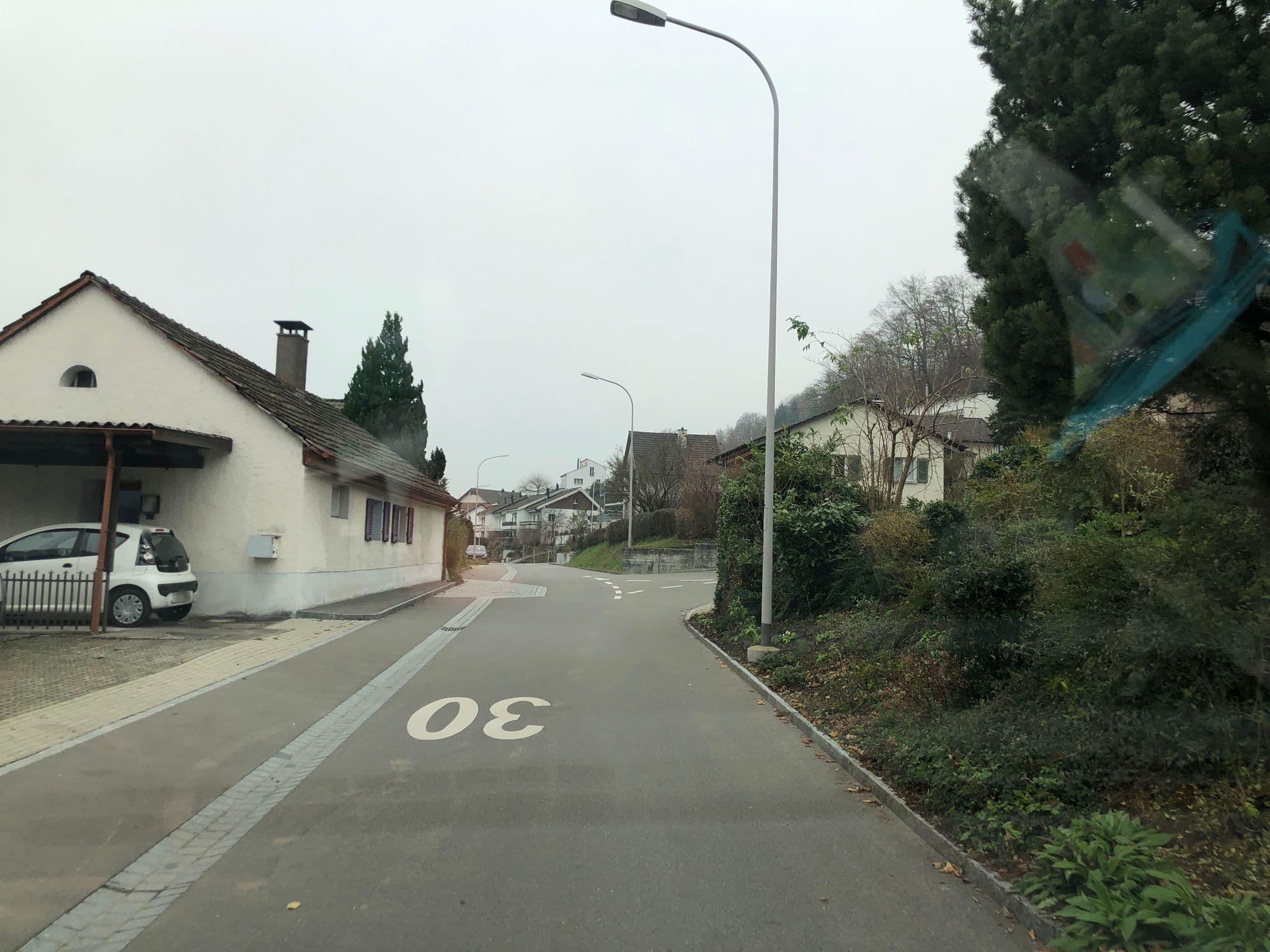 Street view near Schärli's Bed and Breakfast, Gebenstorf — © Wuschel (CC BY-SA · Mapillary)