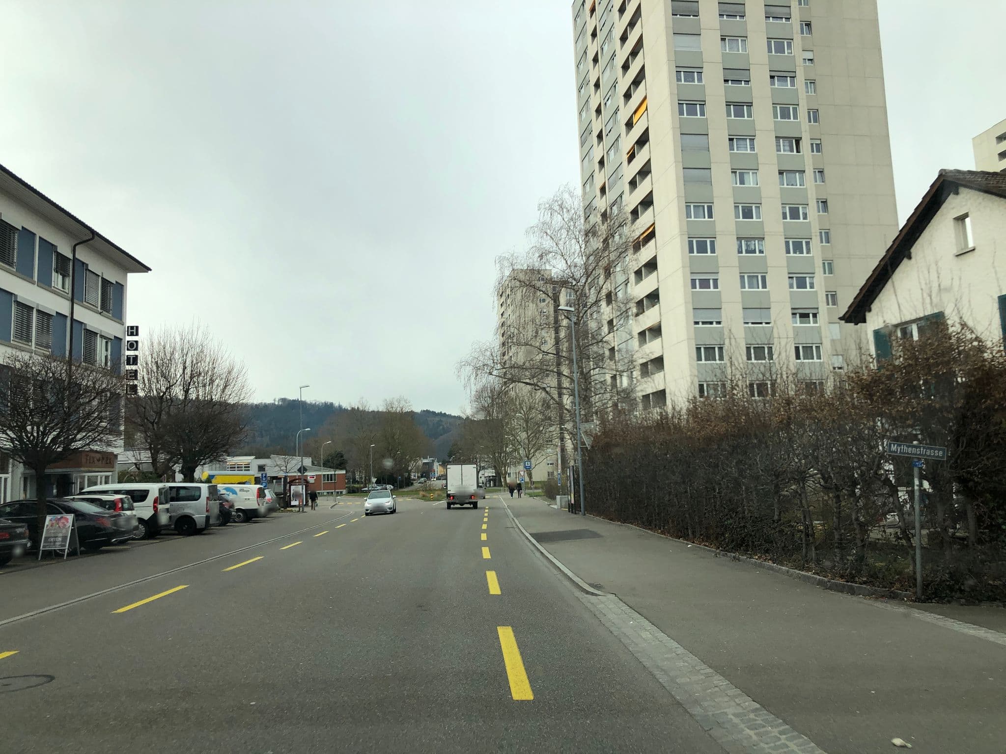 Street view near Hotelplan Intern. Reiseorganisation AG, Wettingen — © Wuschel (CC BY-SA · Mapillary)