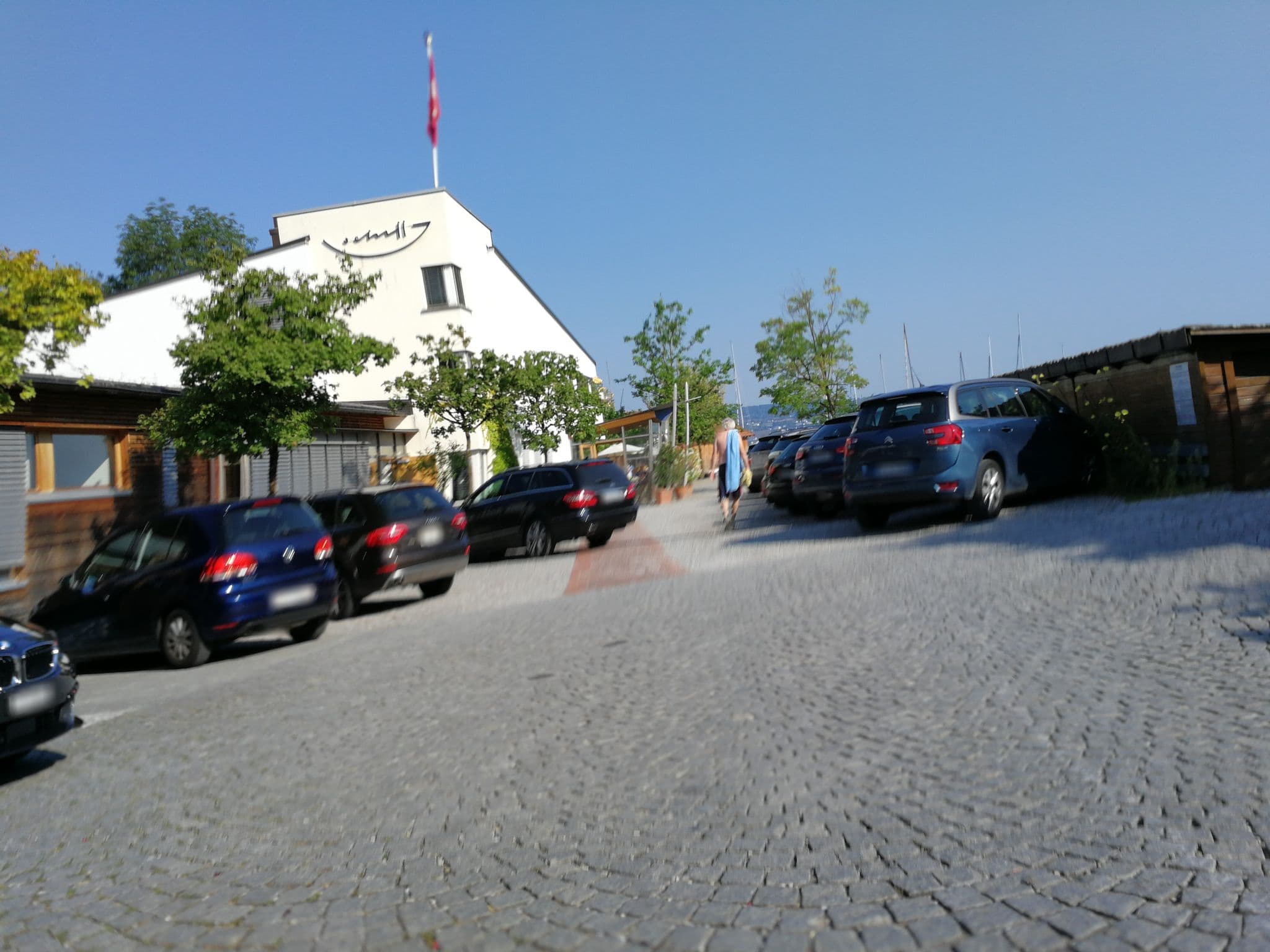 Street view near Hotel Restaurant Schiff, Freienbach — © barbe45 (CC BY-SA · Mapillary)