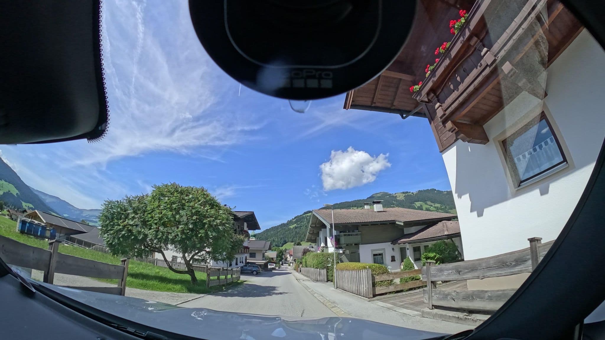 Street view near Pension Sonnwend, Westendorf — © dapiang (CC BY-SA · Mapillary)