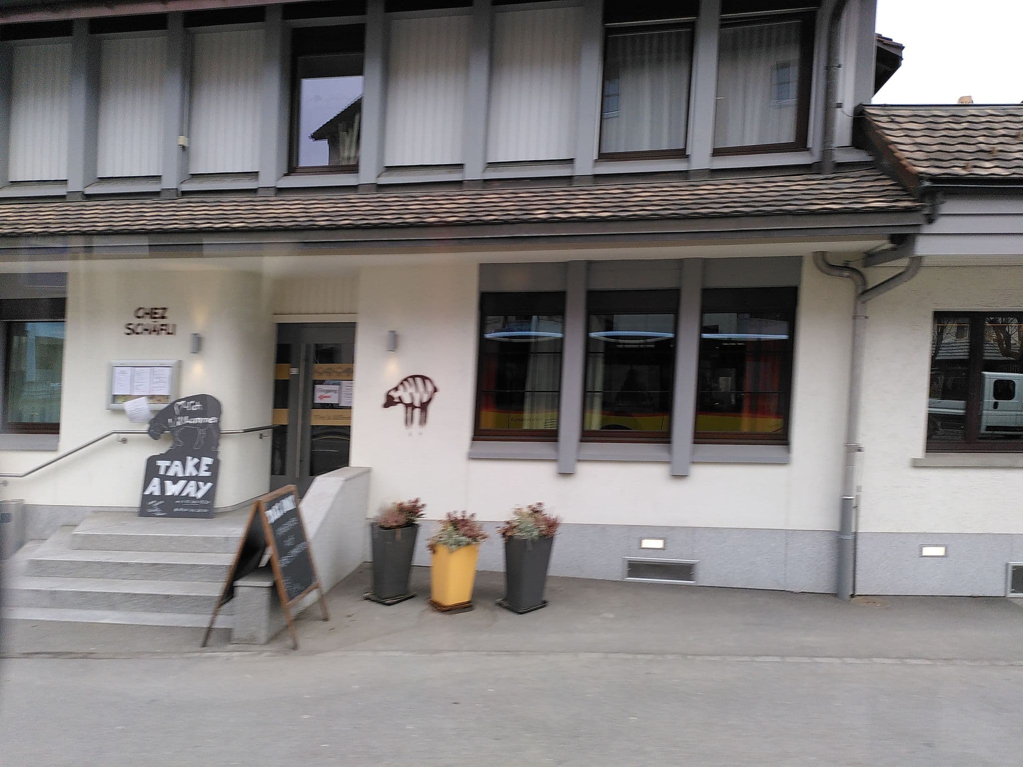 Street view near Hotel Schäfli GmbH, Siebnen — © lto (CC BY-SA · Mapillary)