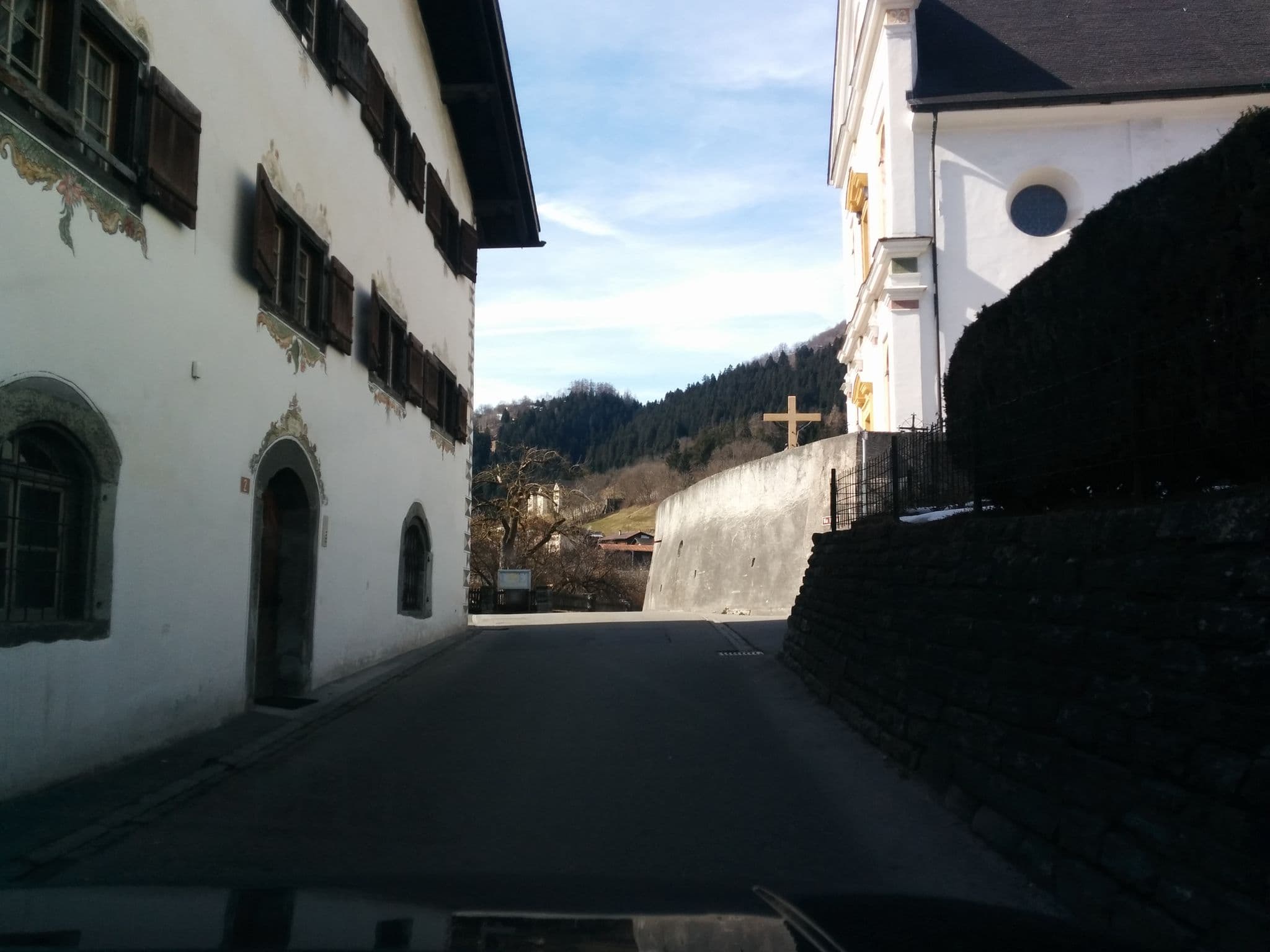 Street view near Casa Sogn Pieder, Ilanz — © morray (CC BY-SA · Mapillary)