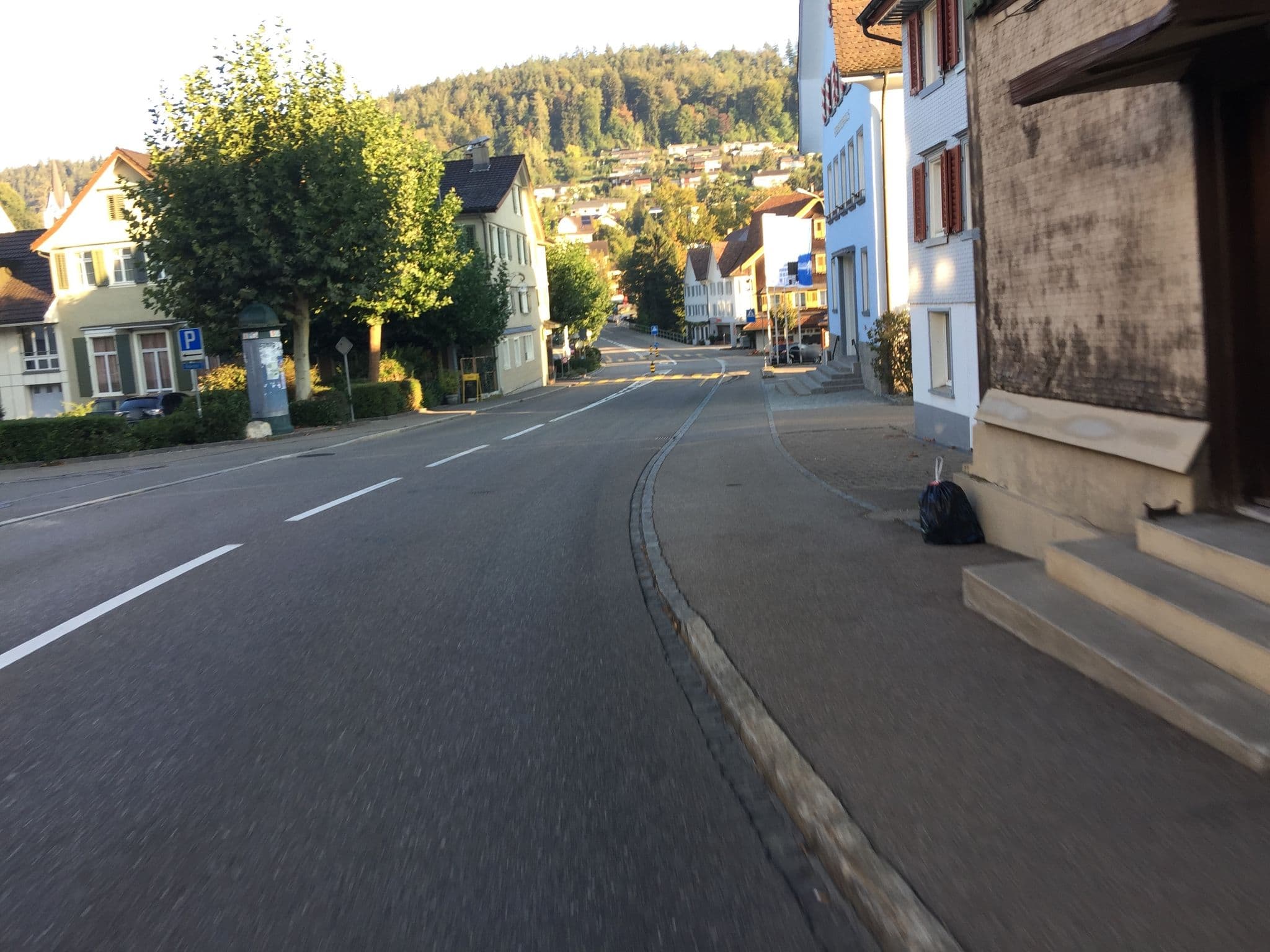 Street view near Restaurant, Zum scharfe Egg, Oberuzwil — © martin_sch (CC BY-SA · Mapillary)