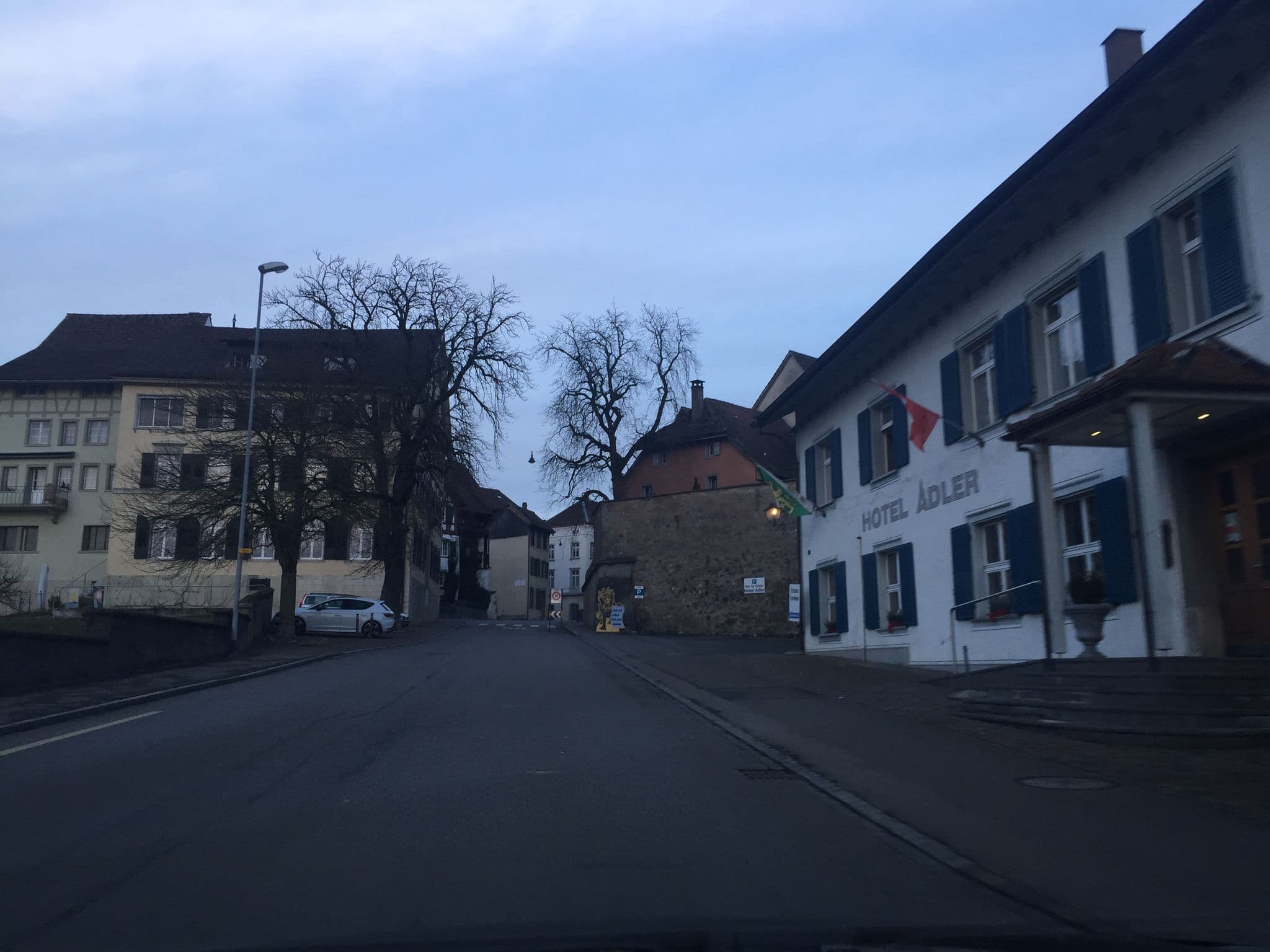 Street view near Hotel-Restaurant Adler, Ramsen — © canadarunner (CC BY-SA · Mapillary)