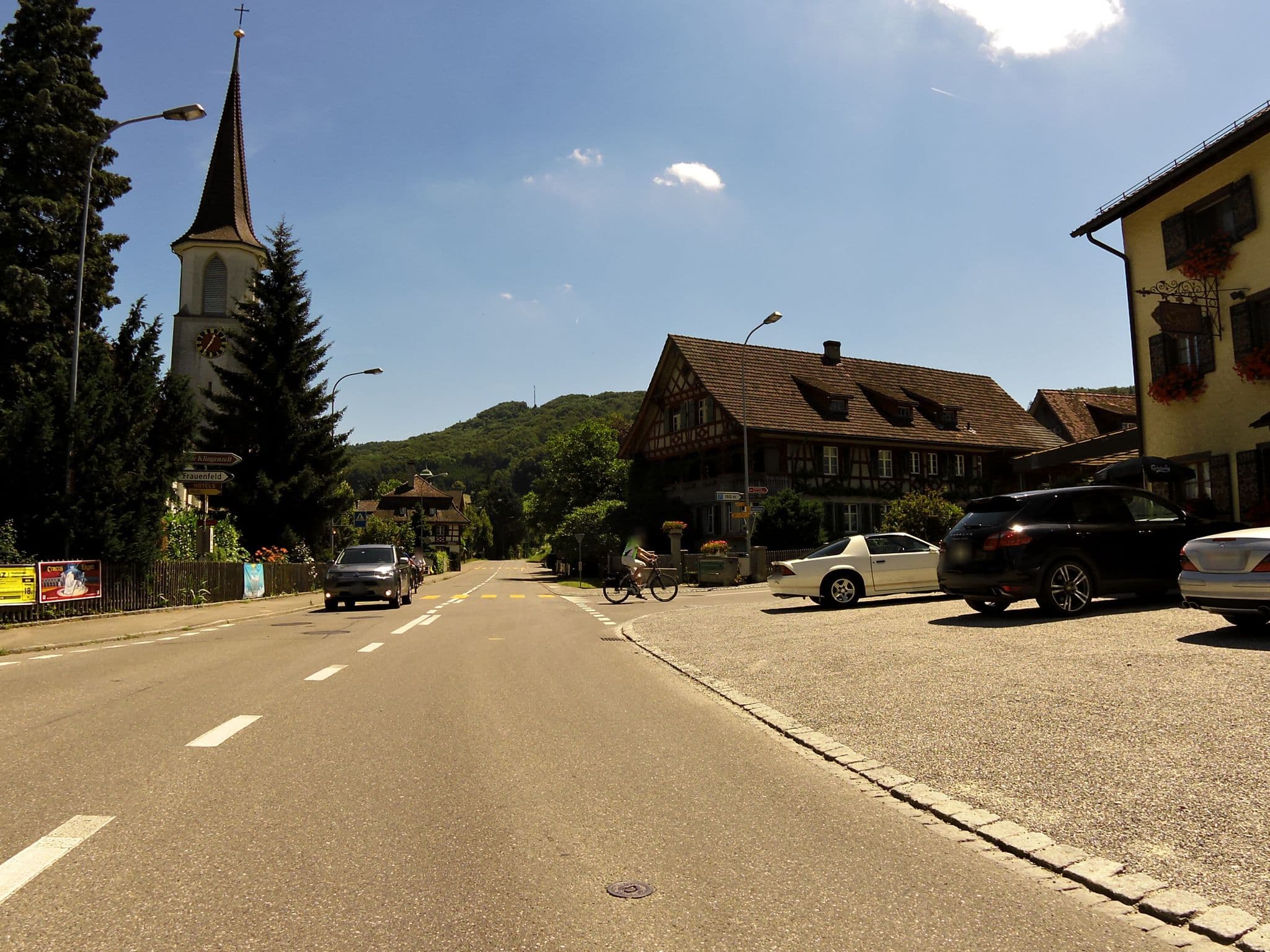 Street view near Gasthaus zum Hecht, Eschenz — © czmrtn (CC BY-SA · Mapillary)