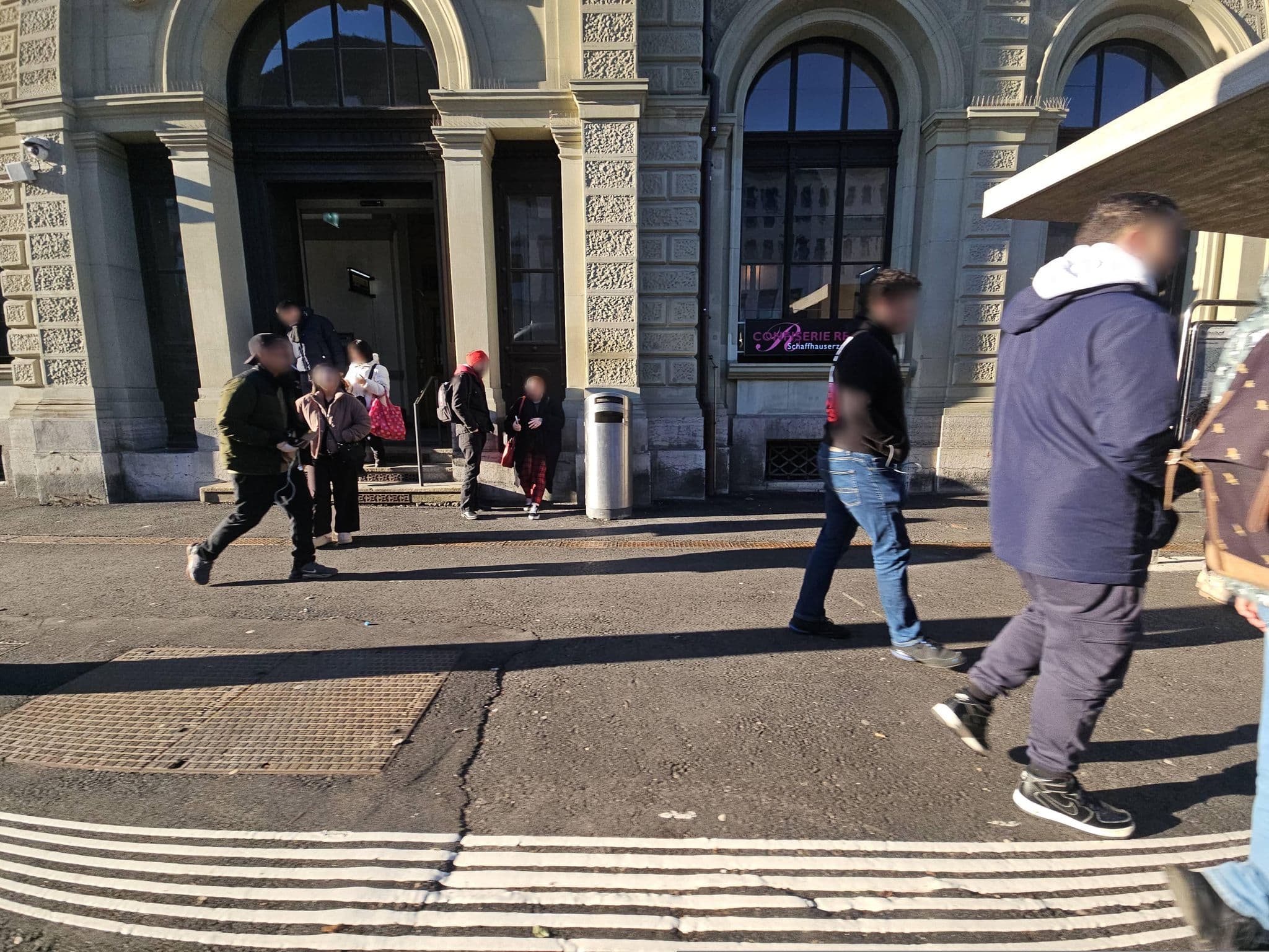 Street view near Hotel Bahnhof AG, Schaffhausen — © rbircher (CC BY-SA · Mapillary)