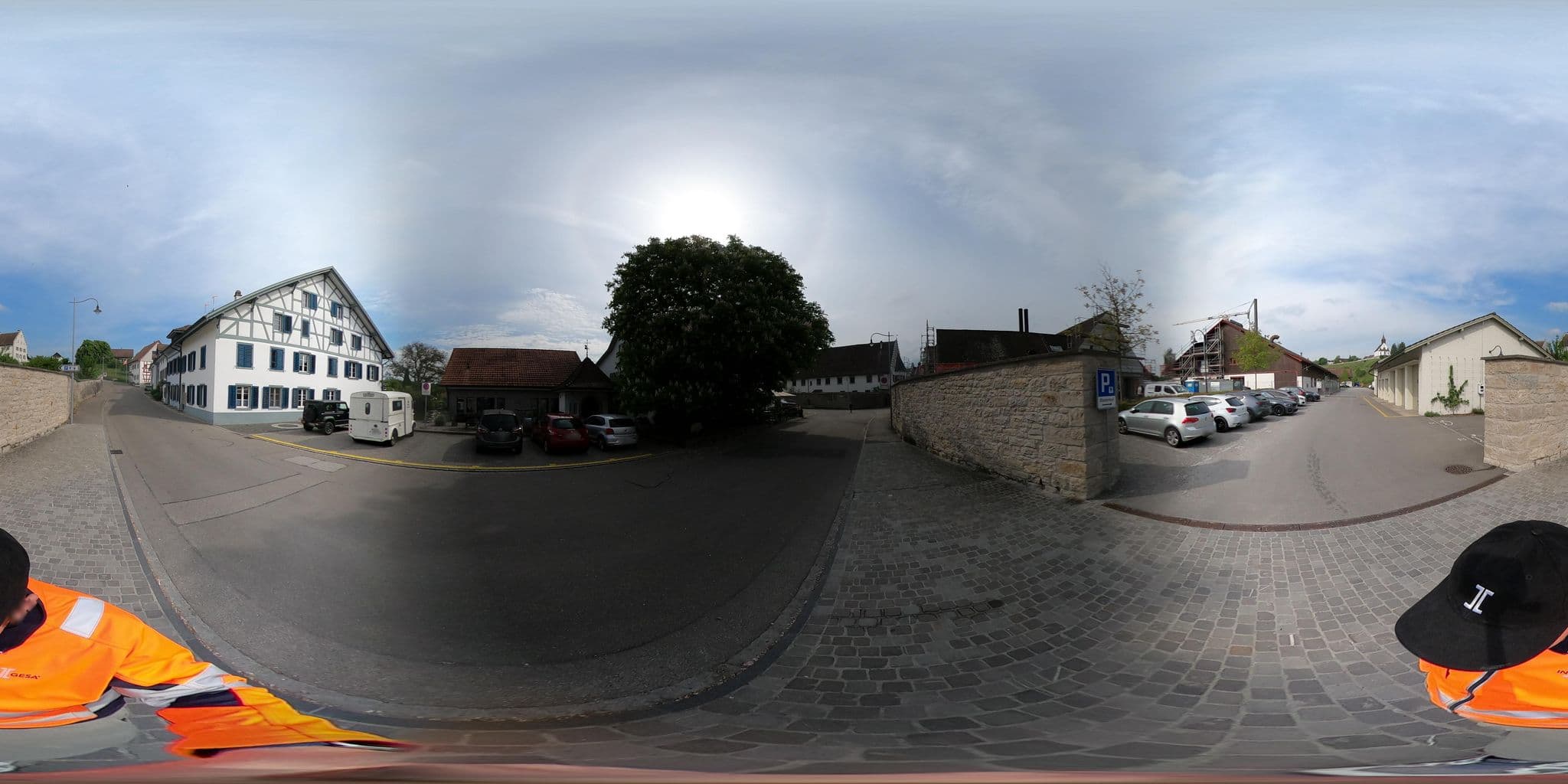 Street view near Augarten Brauerei & Wirtshaus, Dachsen — © ingves (CC BY-SA · Mapillary)