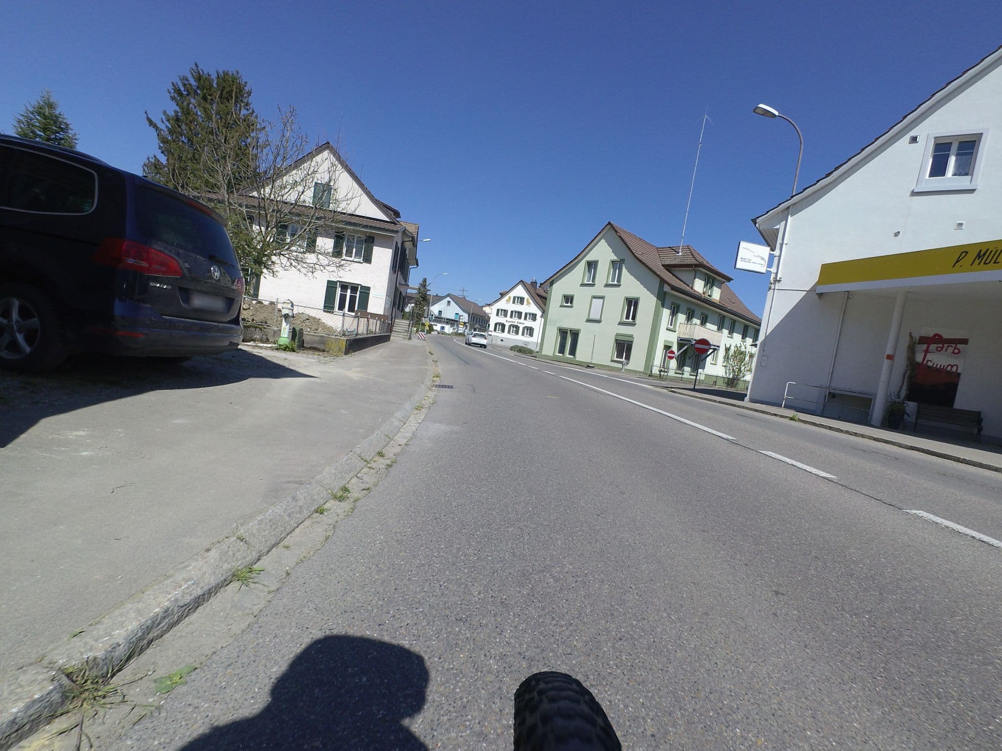 Street view near Hotel-Restaurant Anker, Gachnang — © mstock (CC BY-SA · Mapillary)