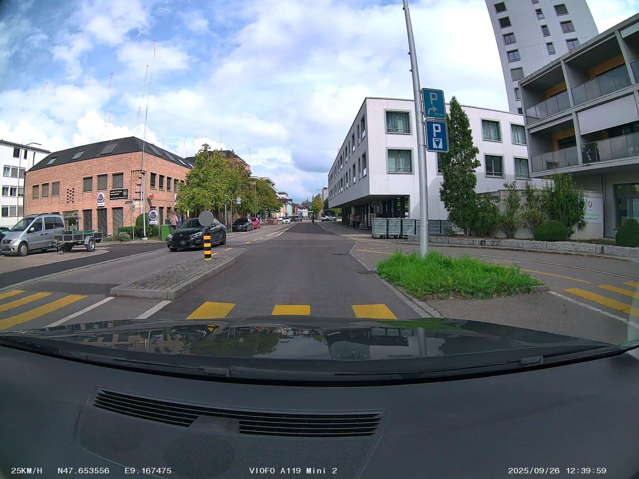Street view near Swiss Hotel Bellevue, Kreuzlingen — © soulcover (CC BY-SA · Mapillary)