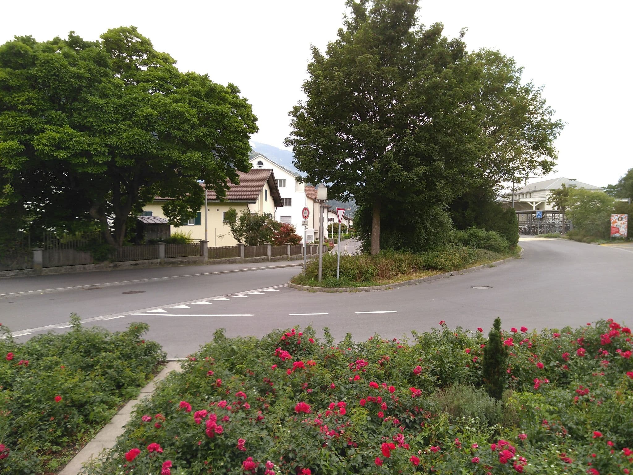 Street view near Gourmetrestaurant Äbtestube, Bad Ragaz — © lto (CC BY-SA · Mapillary)