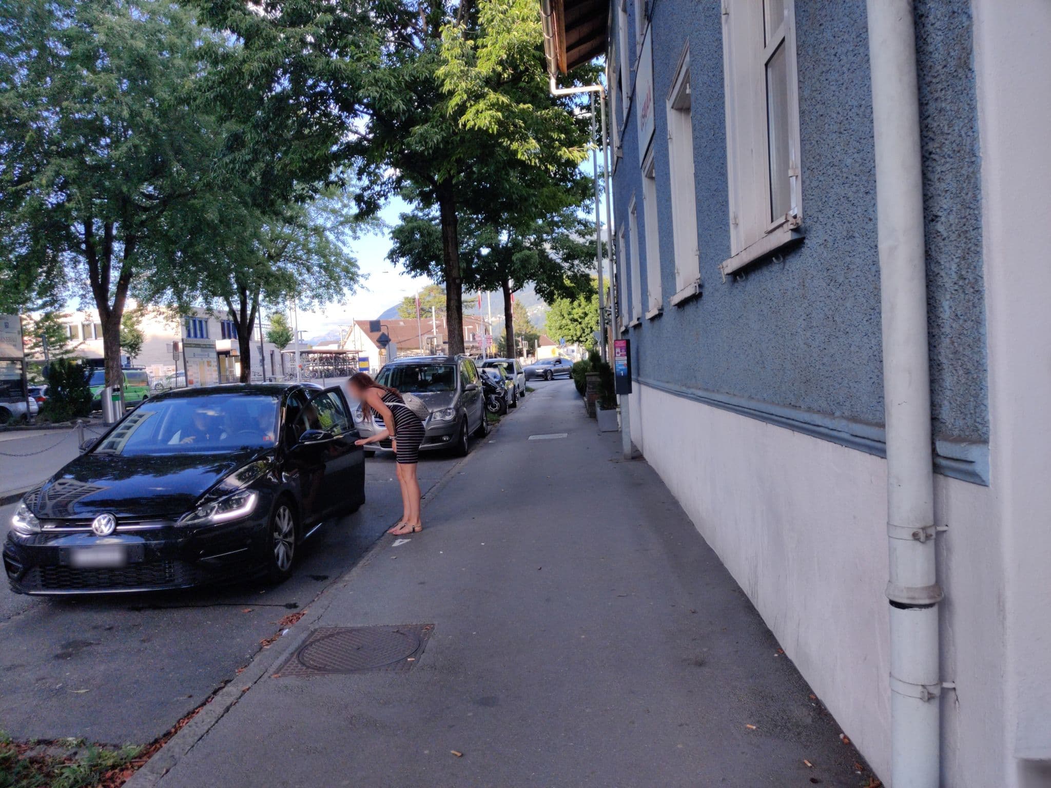 Street view near Falzarano Francesco, Hotel Bahnhof, Buchs — © aceini (CC BY-SA · Mapillary)