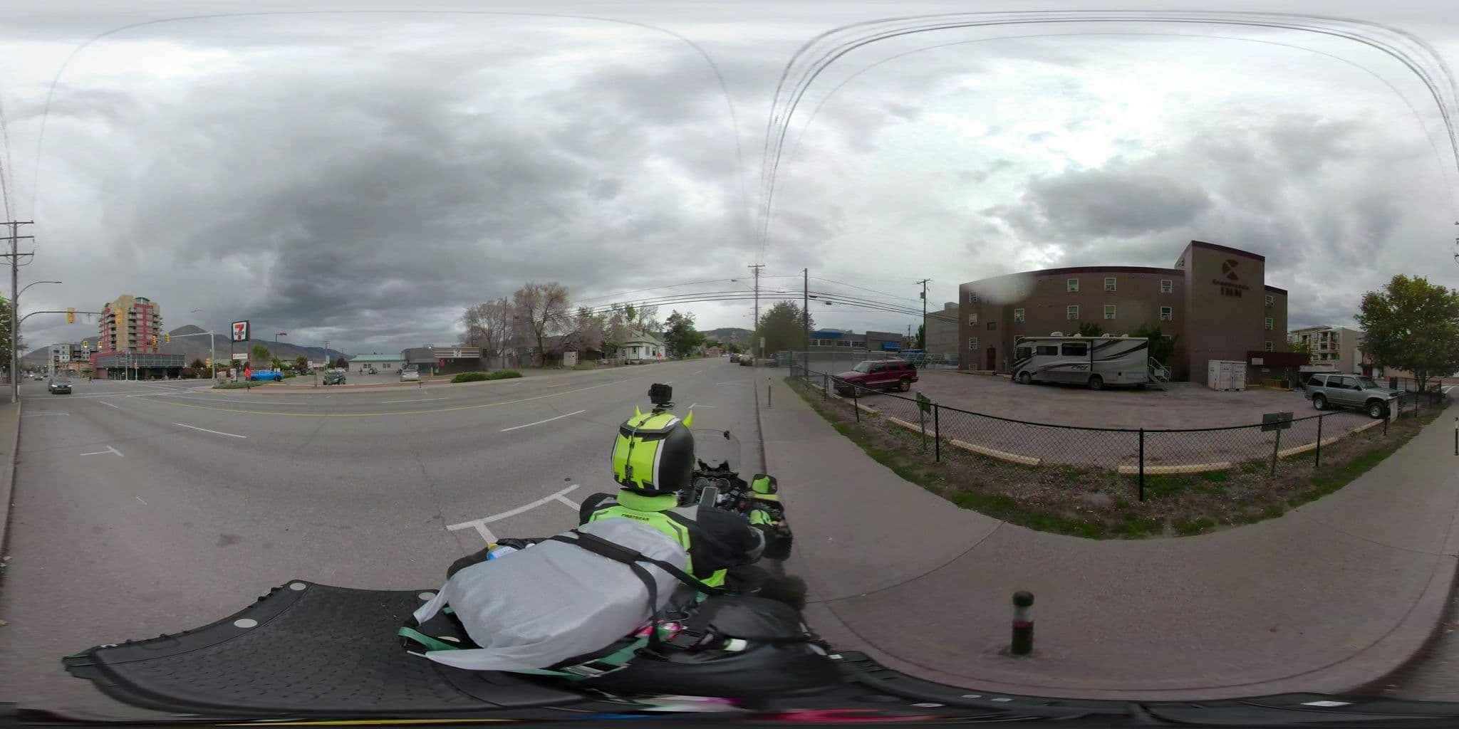 Street view near Crossroads Inn, Kamloops — © networklanman (CC BY-SA · Mapillary)