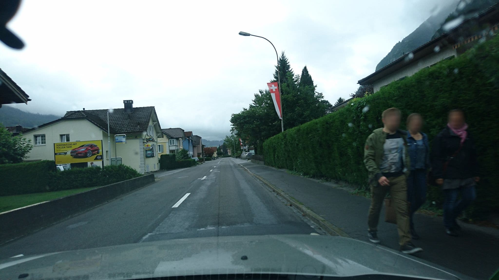 Street view near Mariandl's Bed and Breakfast, Sargans — © voschix (CC BY-SA · Mapillary)