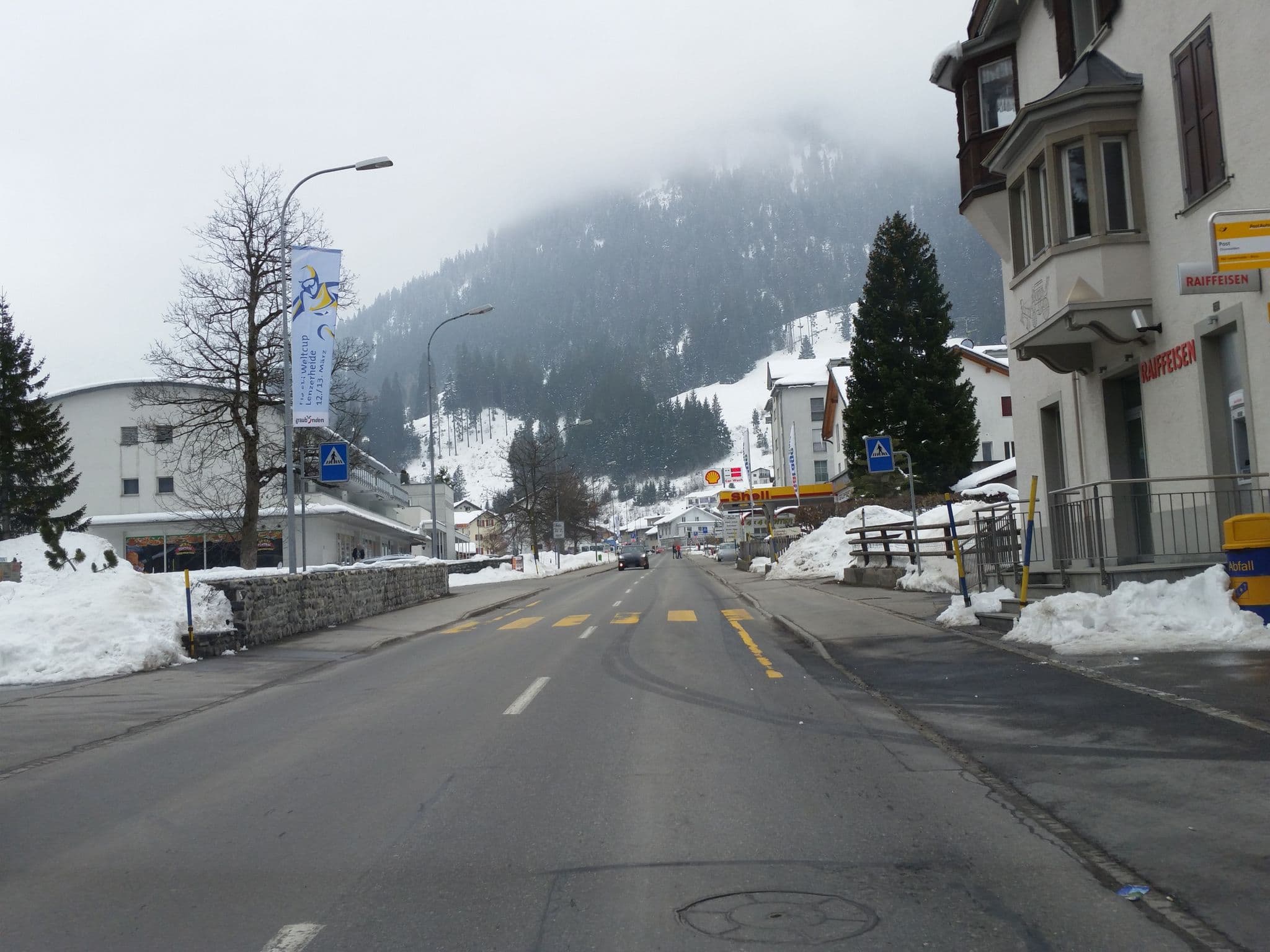 Street view near Hotel Post Churwalden, Churwalden — © himmelbuerger (CC BY-SA · Mapillary)