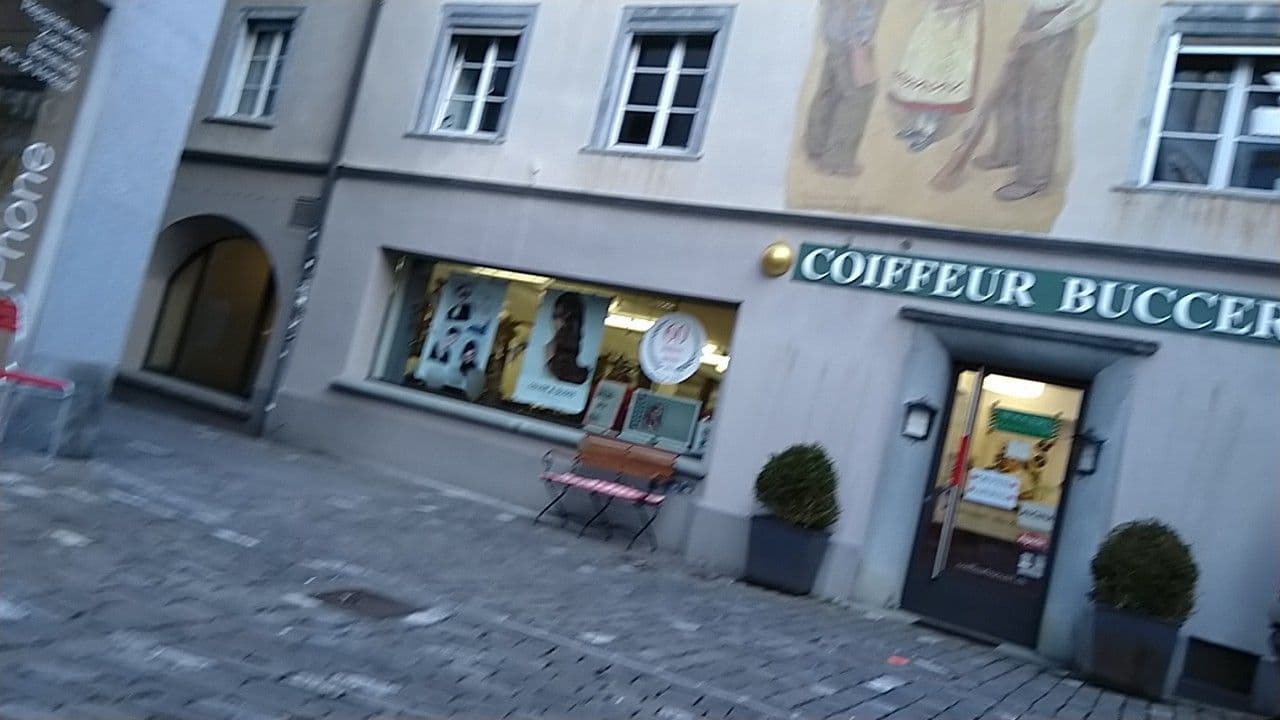 Street view near Hotel Freieck, Chur — © selfishseahorse (CC BY-SA · Mapillary)