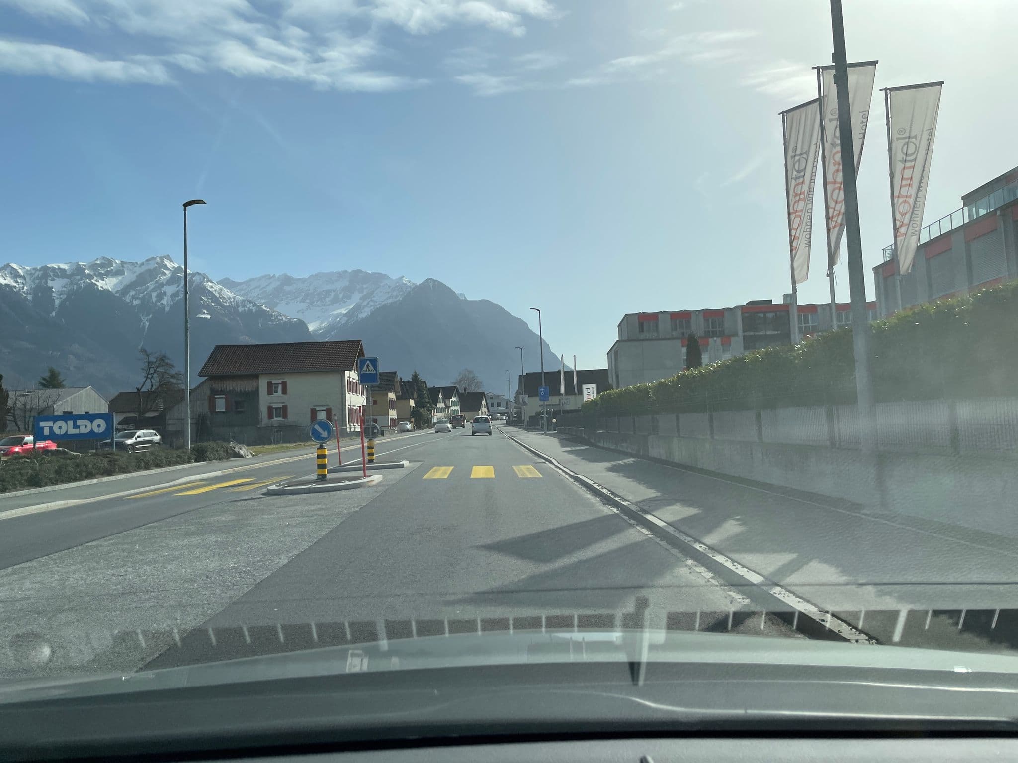 Street view near Wohntel - wohnen wie im Hotel, Sevelen — © crazykea (CC BY-SA · Mapillary)