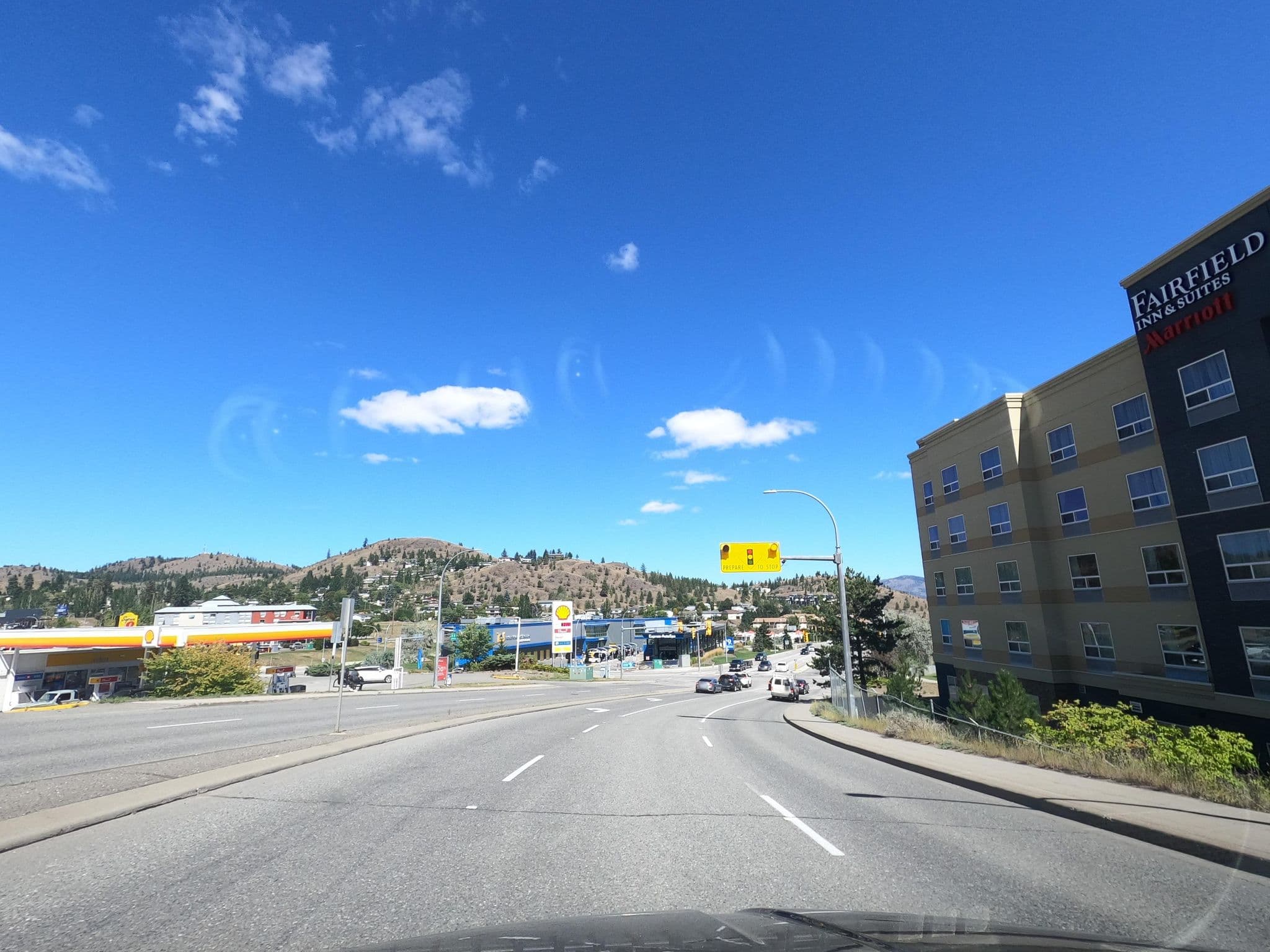 Street view near Fairfield Inn & Suites Kamloops, Aberdeen — © plan_c (CC BY-SA · Mapillary)