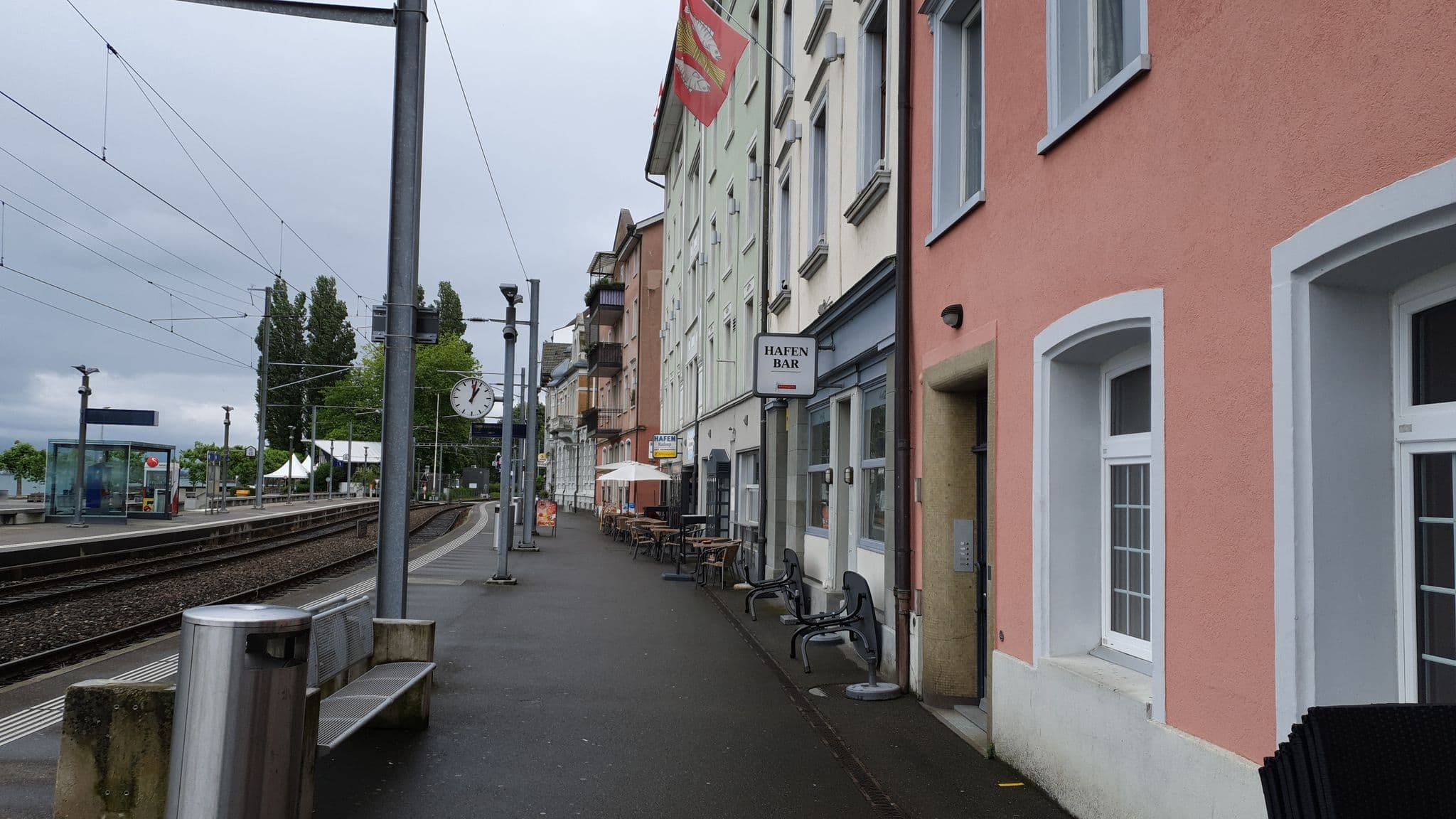 Street view near Hotel Rorschacherhof, Rorschach — © bahnundbus (CC BY-SA · Mapillary)