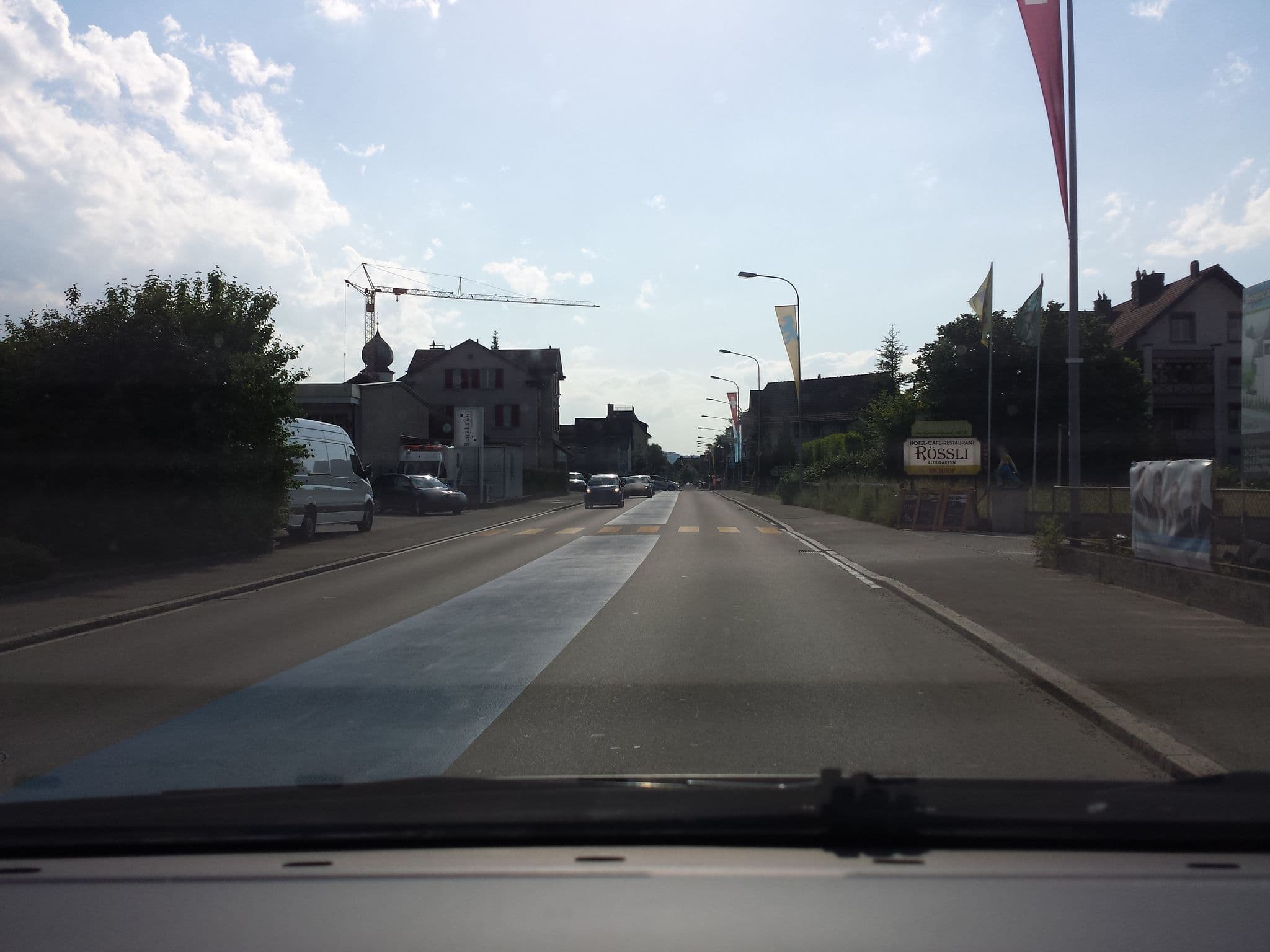 Street view near Hotel Restaurant Roessli, Arbon — © himmelbuerger (CC BY-SA · Mapillary)