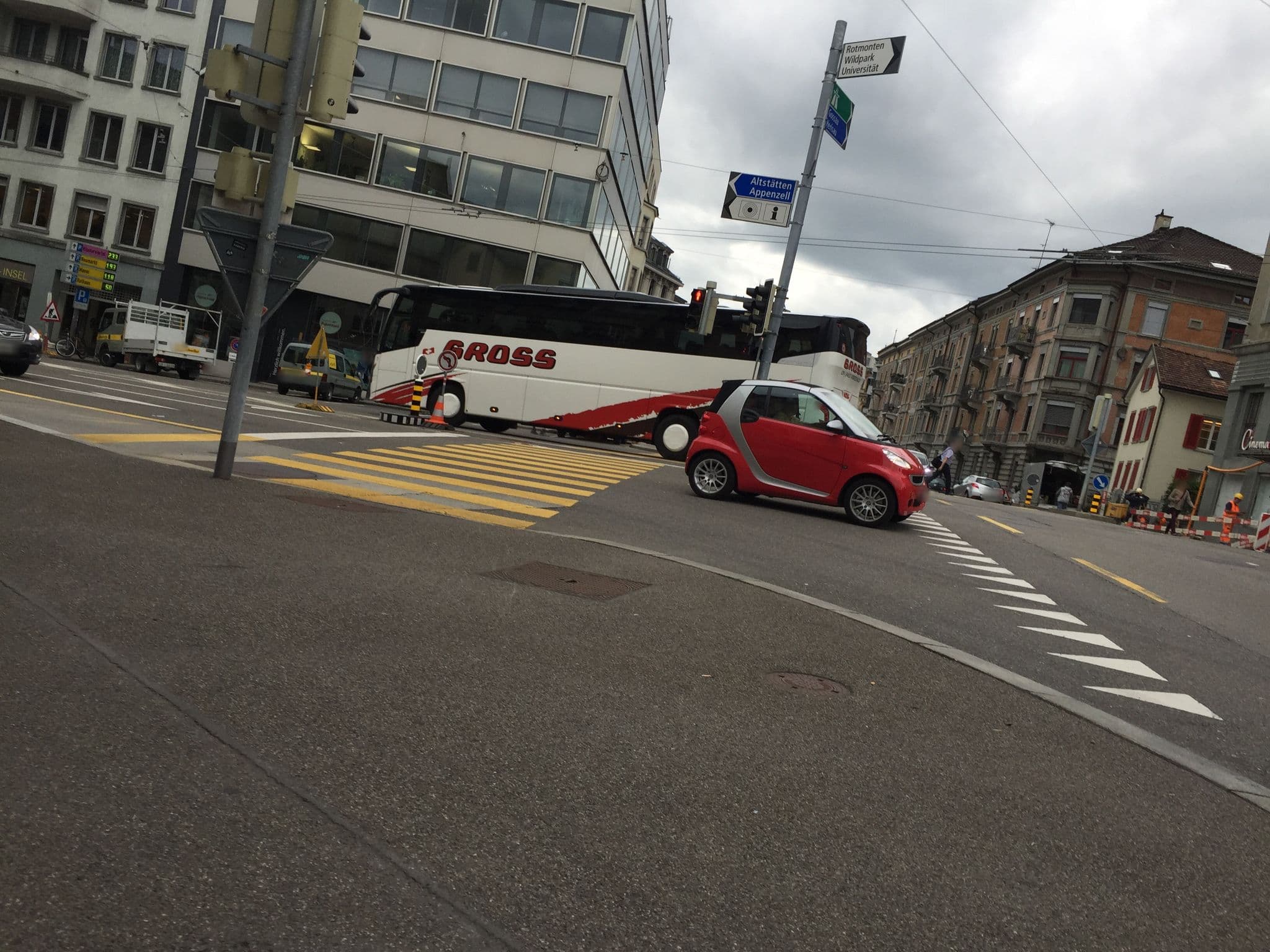 Street view near Hotel am Ring, Sankt Gallen — © trac71 (CC BY-SA · Mapillary)