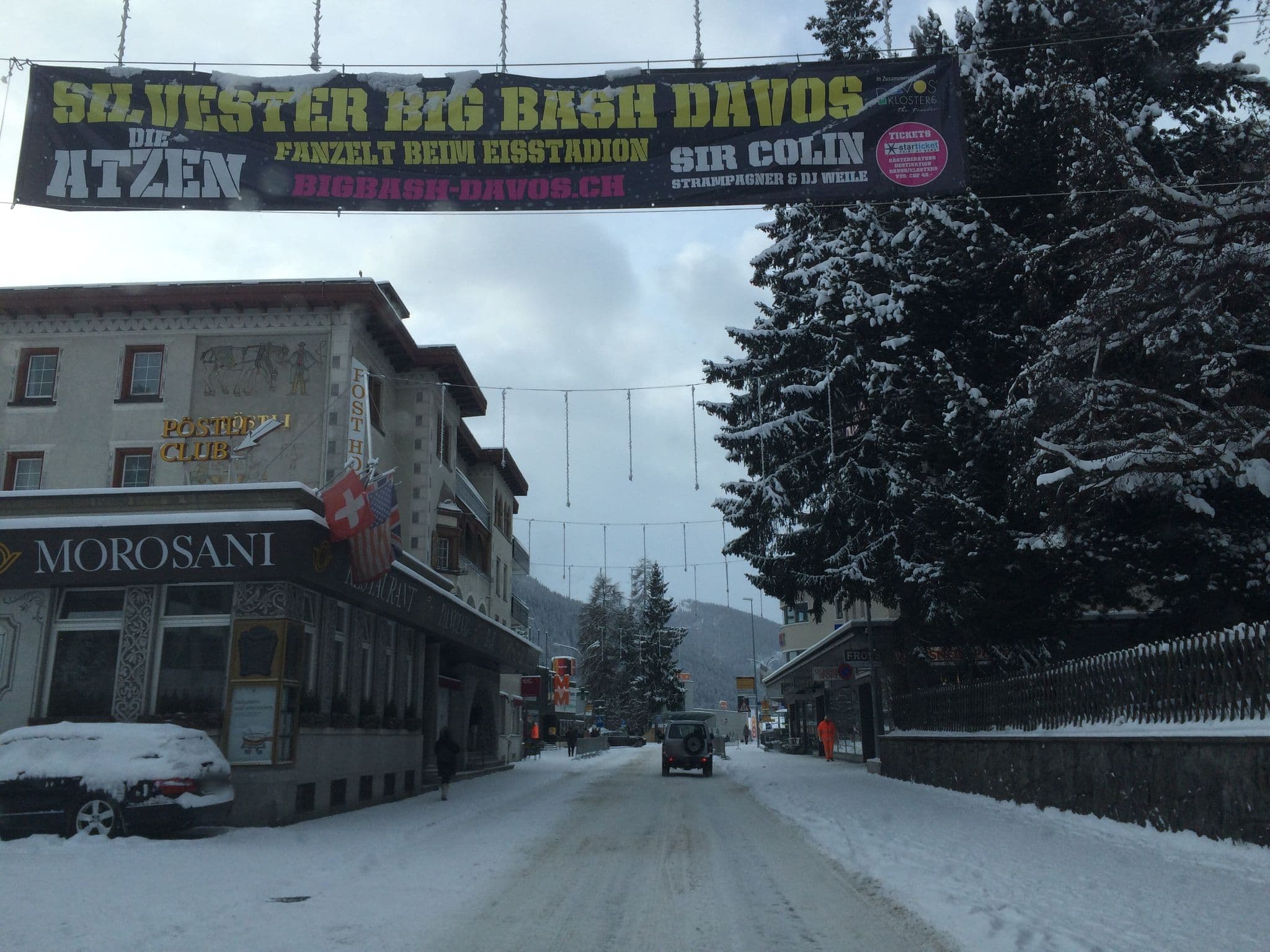 Street view near Morosani Posthotel, Davos — © jesolem (CC BY-SA · Mapillary)