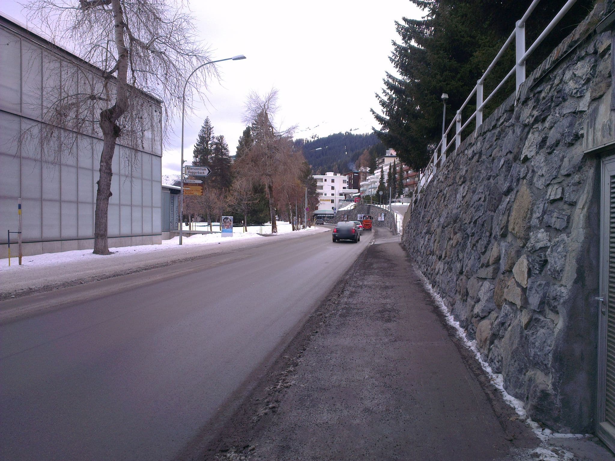 Street view near Hotel Belvedere, Davos — © jesolem (CC BY-SA · Mapillary)