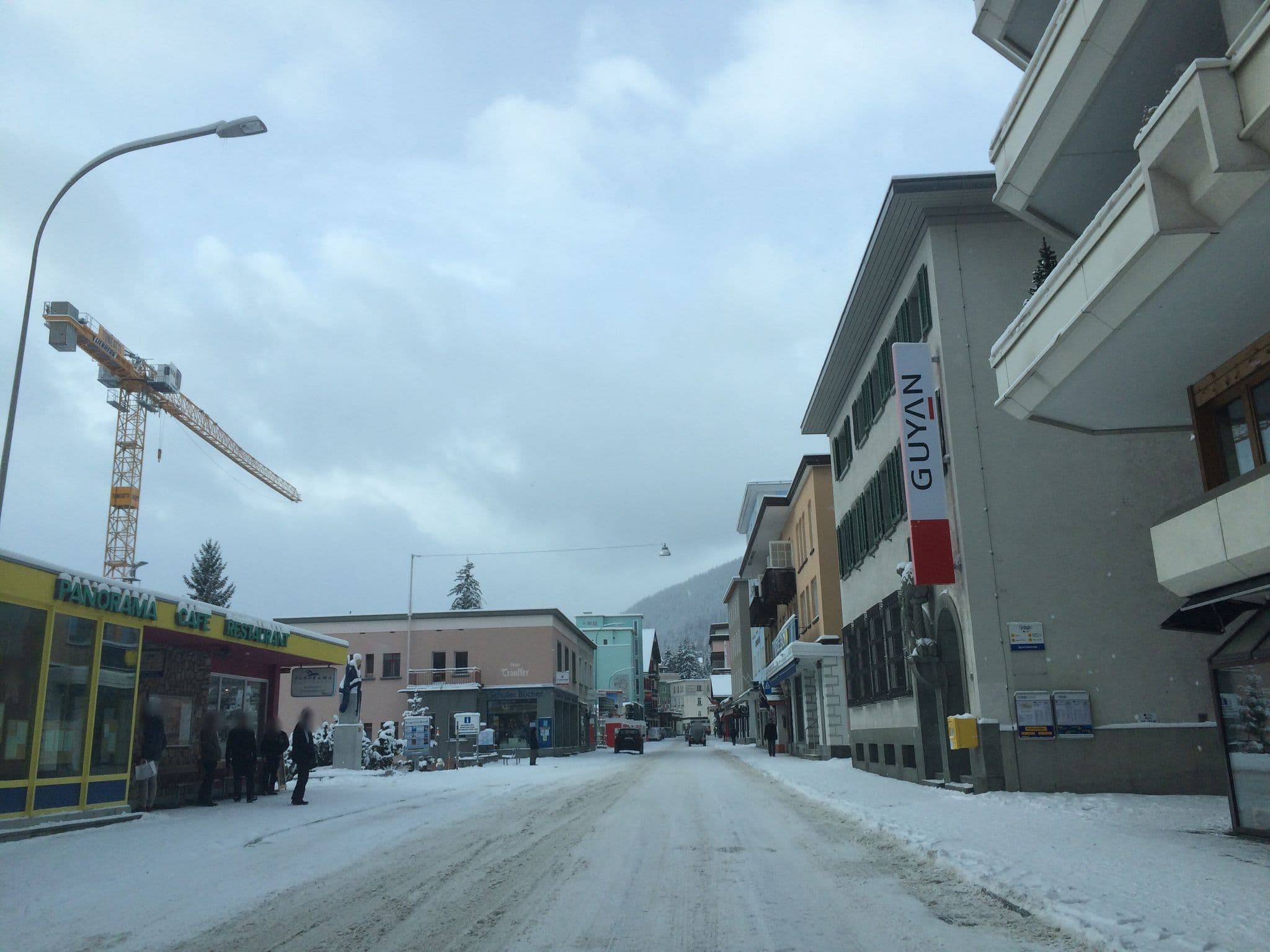 Street view near Panorama Hotel, Davos — © jesolem (CC BY-SA · Mapillary)