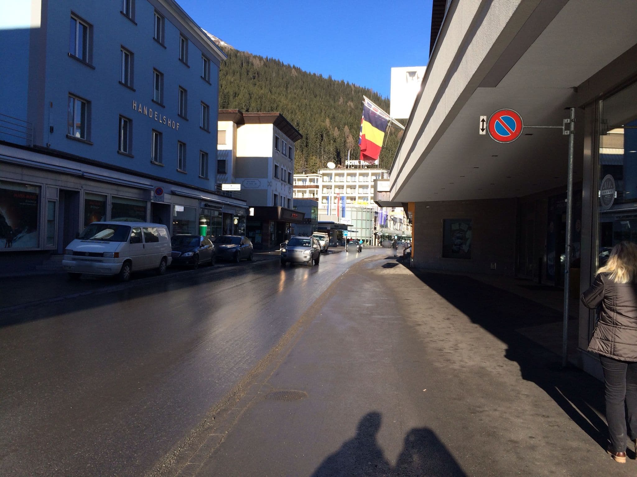 Street view near BEST WESTERN Schweizerhof Hotel, Davos — © jesolem (CC BY-SA · Mapillary)