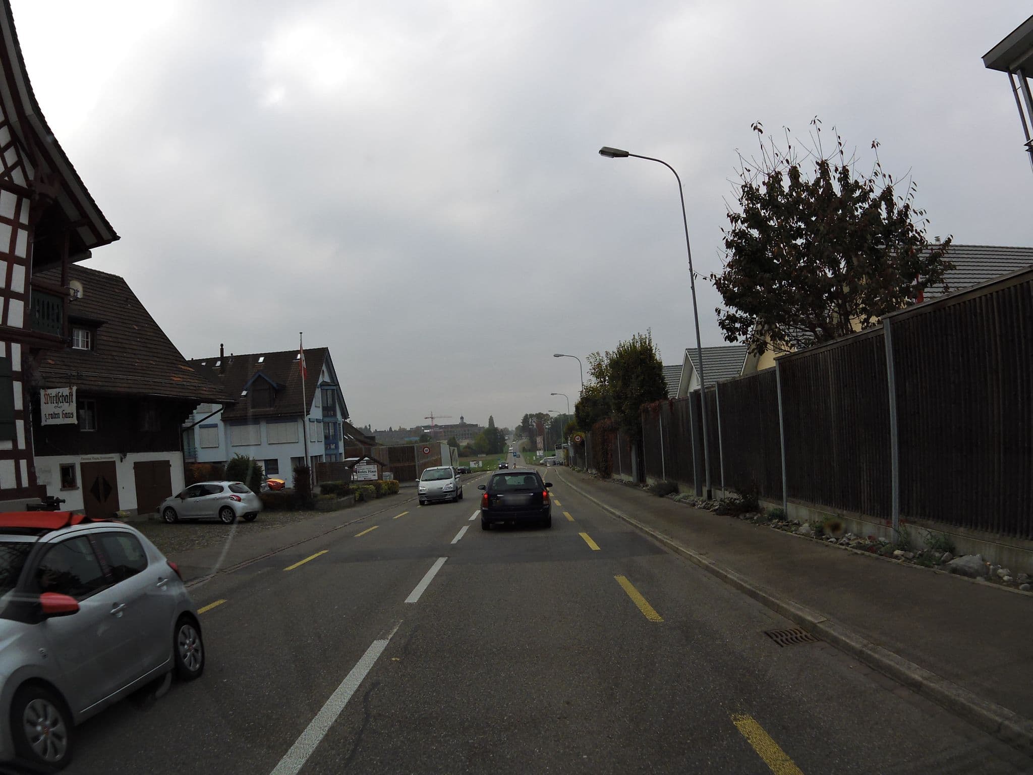 Street view near Restaurant Rotes Haus, Münsterlingen — © czmrtn (CC BY-SA · Mapillary)