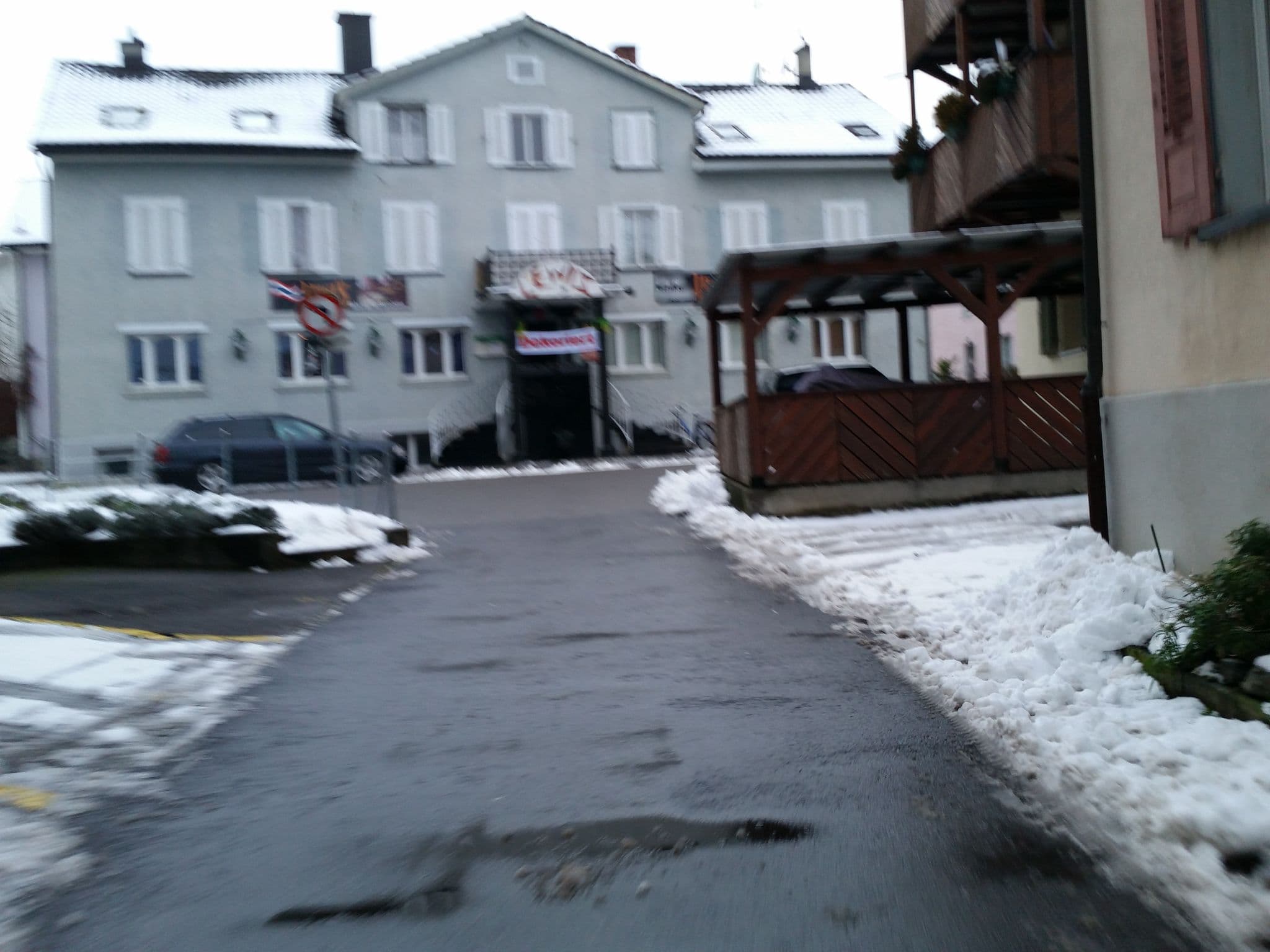 Street view near Hotel Hecht, Romanshorn — © himmelbuerger (CC BY-SA · Mapillary)