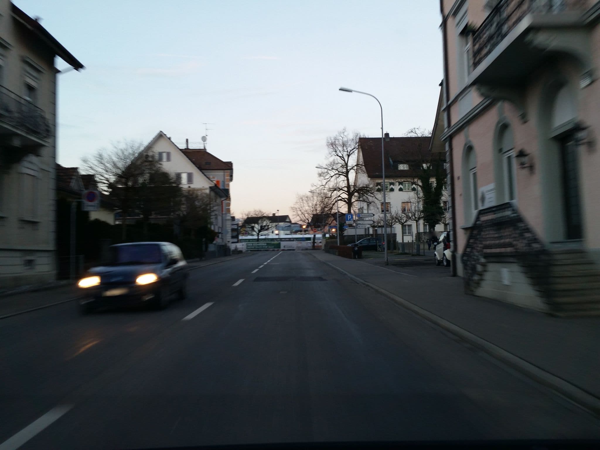Street view near Hotel Gambrinus, Amriswil — © himmelbuerger (CC BY-SA · Mapillary)