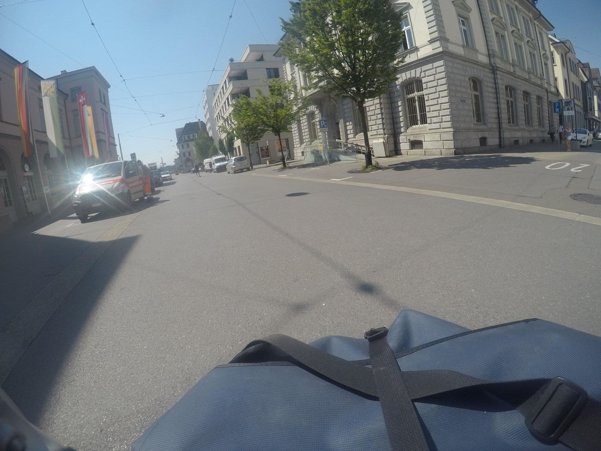 Street view near Brasserie Bahnhof, Romanshorn — © mfa (CC BY-SA · Mapillary)