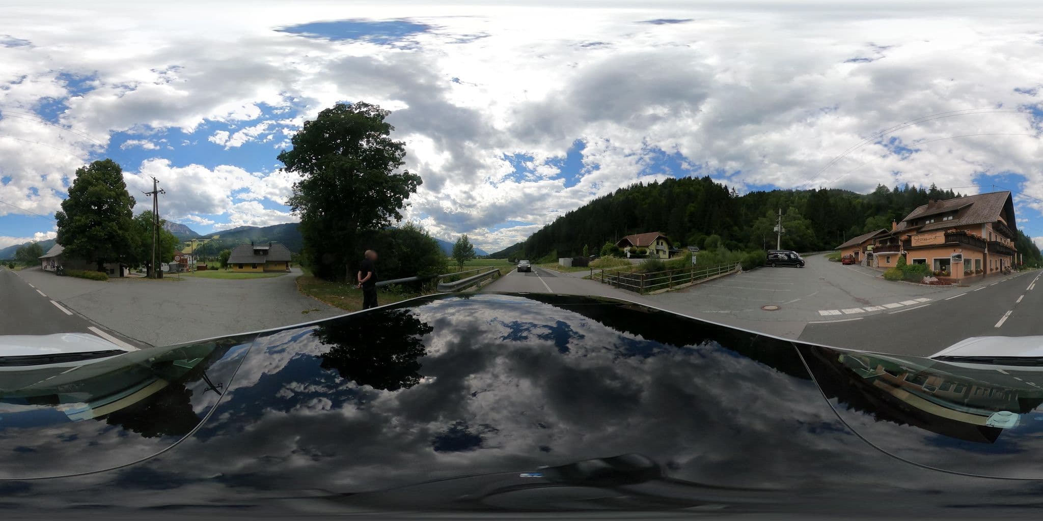 Street view near HOTEL GASTHOF Strasswirt, Hermagor — © peterleth (CC BY-SA · Mapillary)