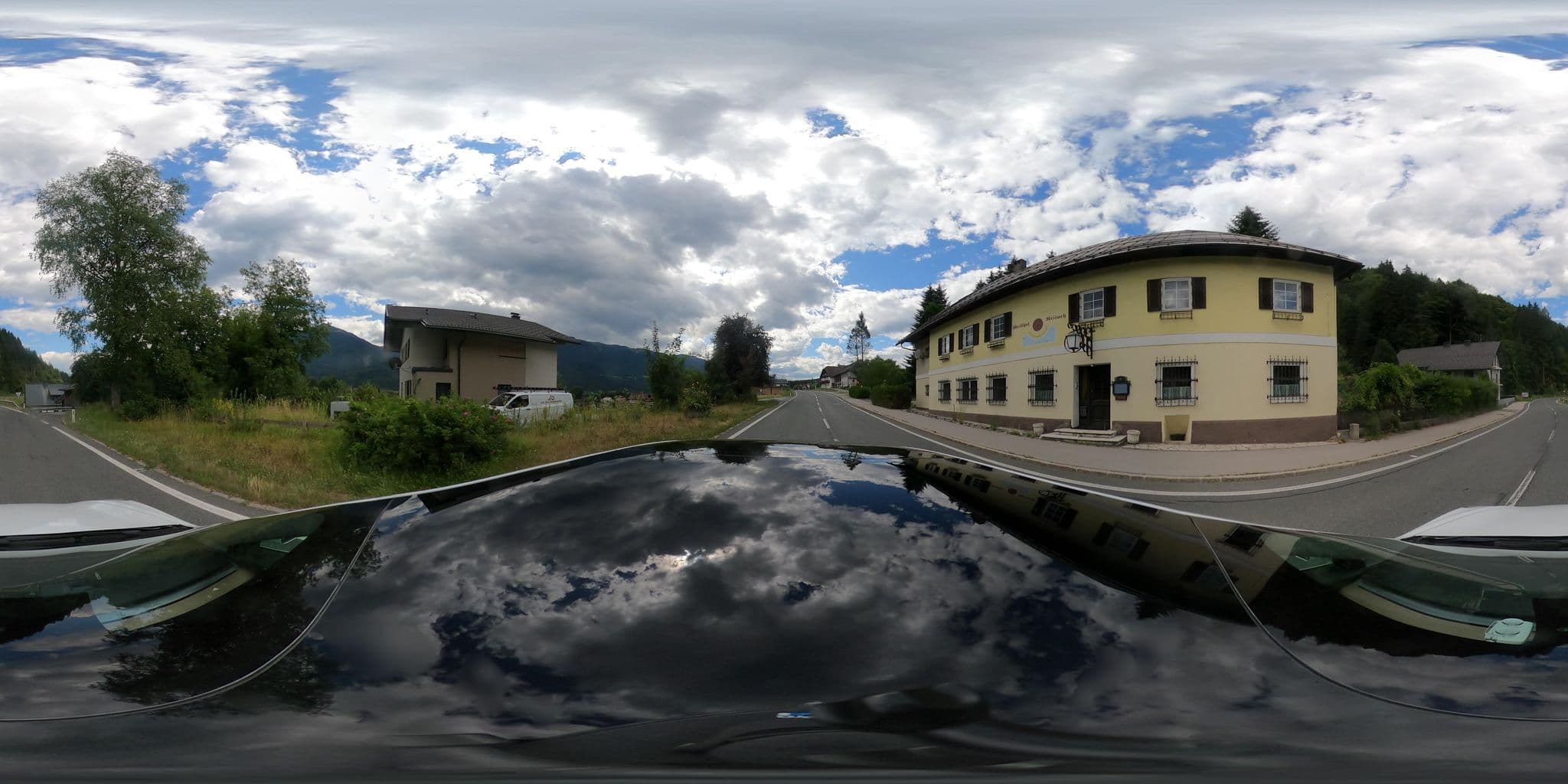 Street view near Grillhof Reisach Nassfeld region, Greifenburg — © peterleth (CC BY-SA · Mapillary)