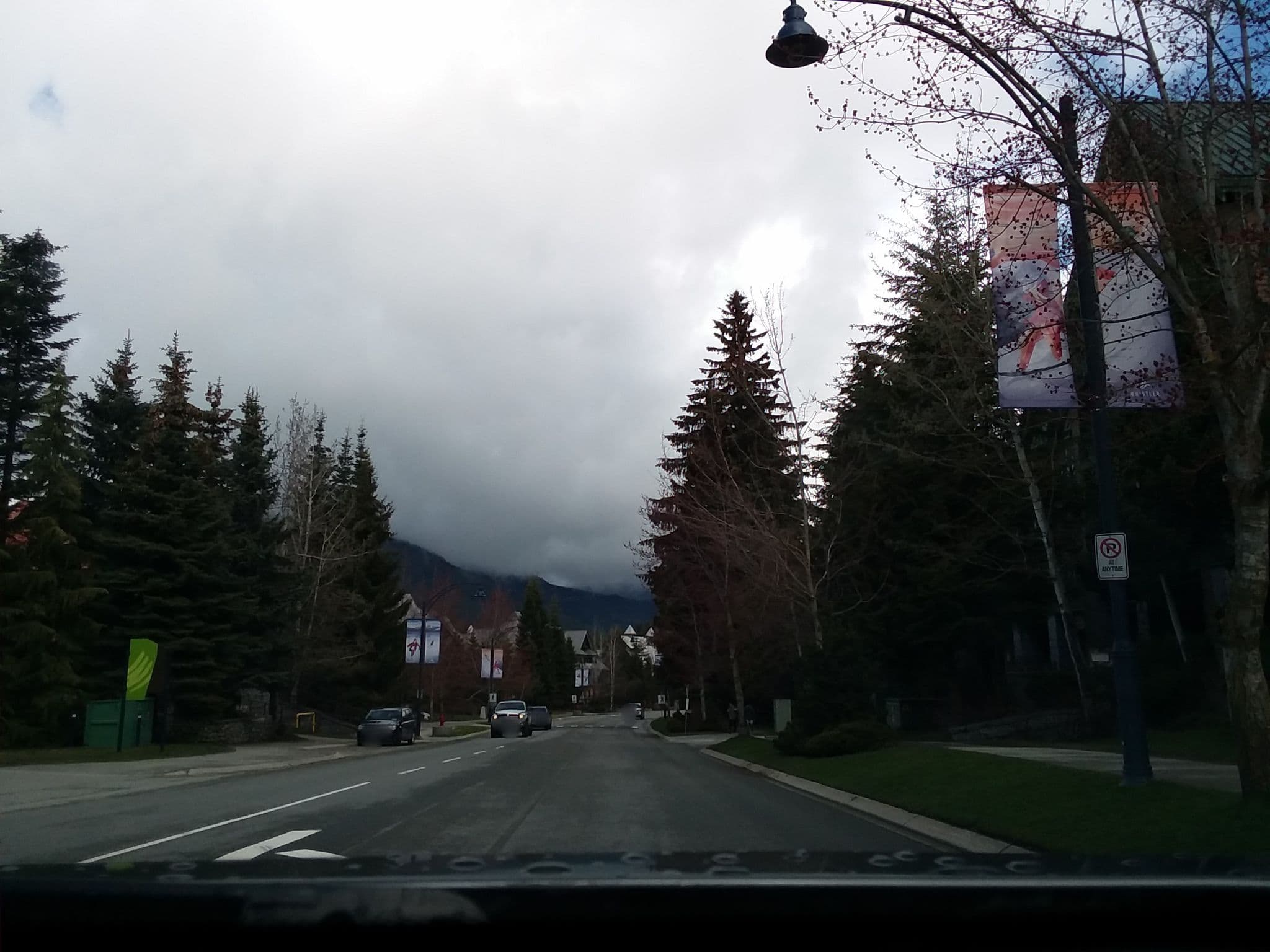 Street view near Pinnacle Hotel Whistler Village, Whistler — © aqua21 (CC BY-SA · Mapillary)
