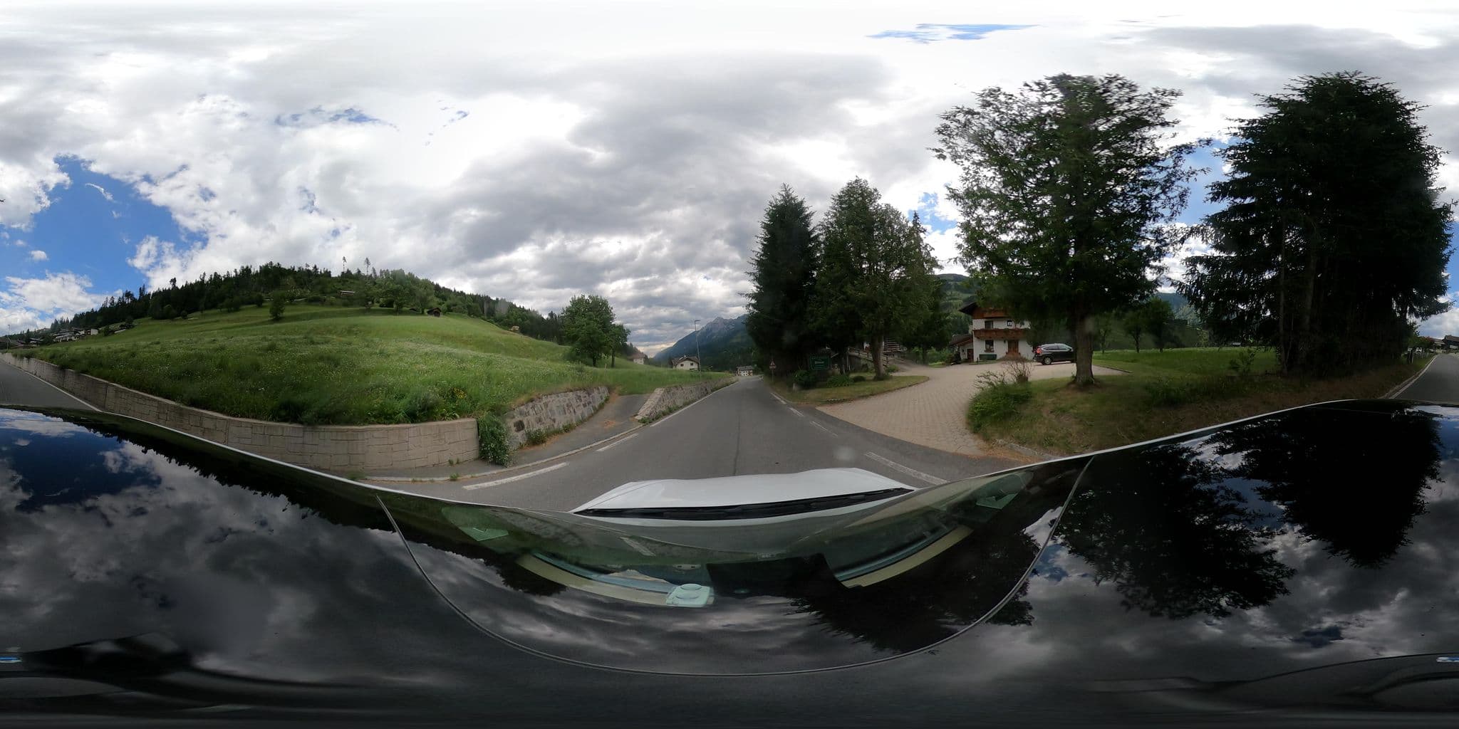 Street view near Adelheid Ortner, Tristach — © peterleth (CC BY-SA · Mapillary)