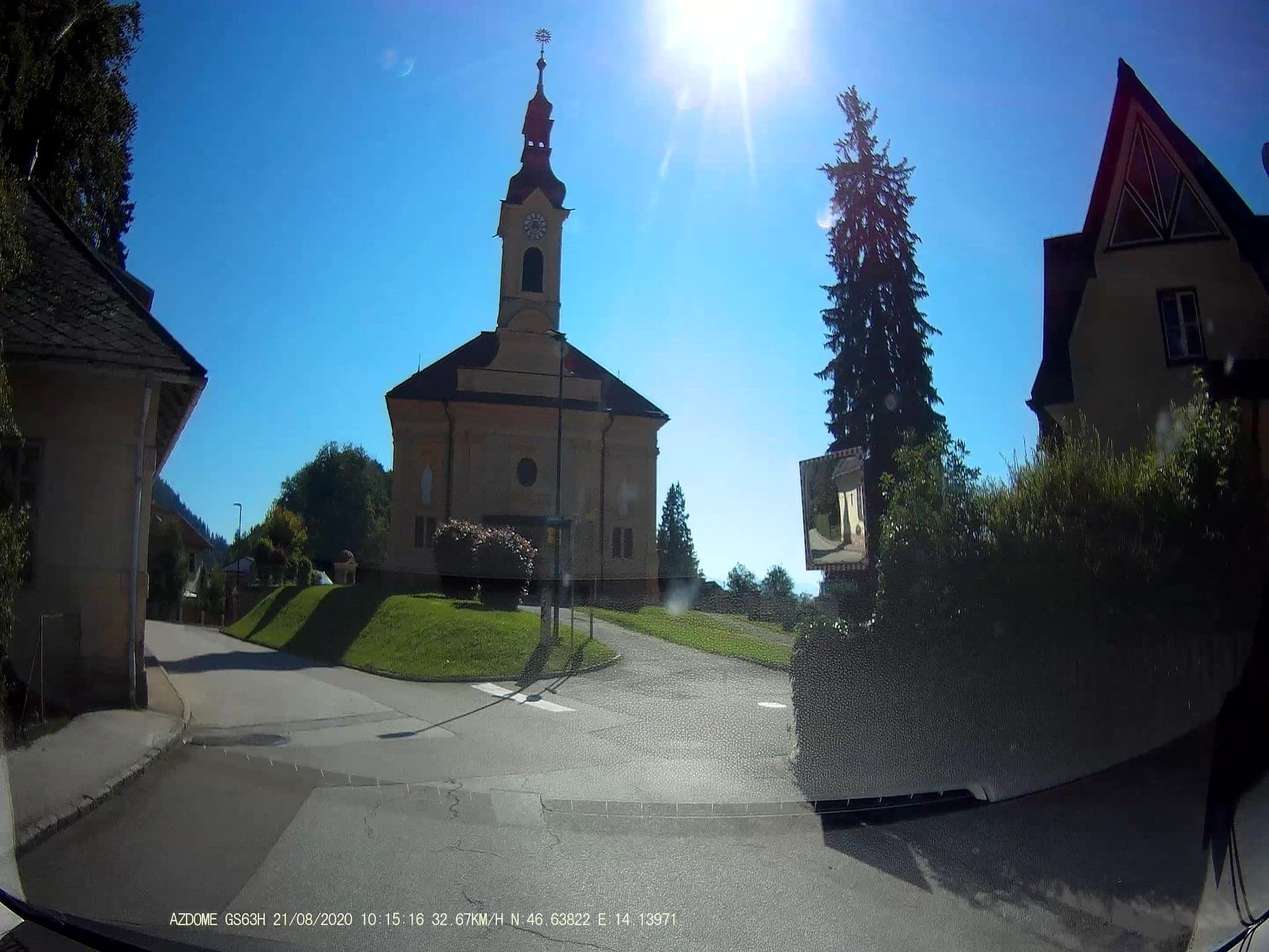Street view near Pension Vergißmeinnicht, Pörtschach am Wörthersee — © stefan147 (CC BY-SA · Mapillary)