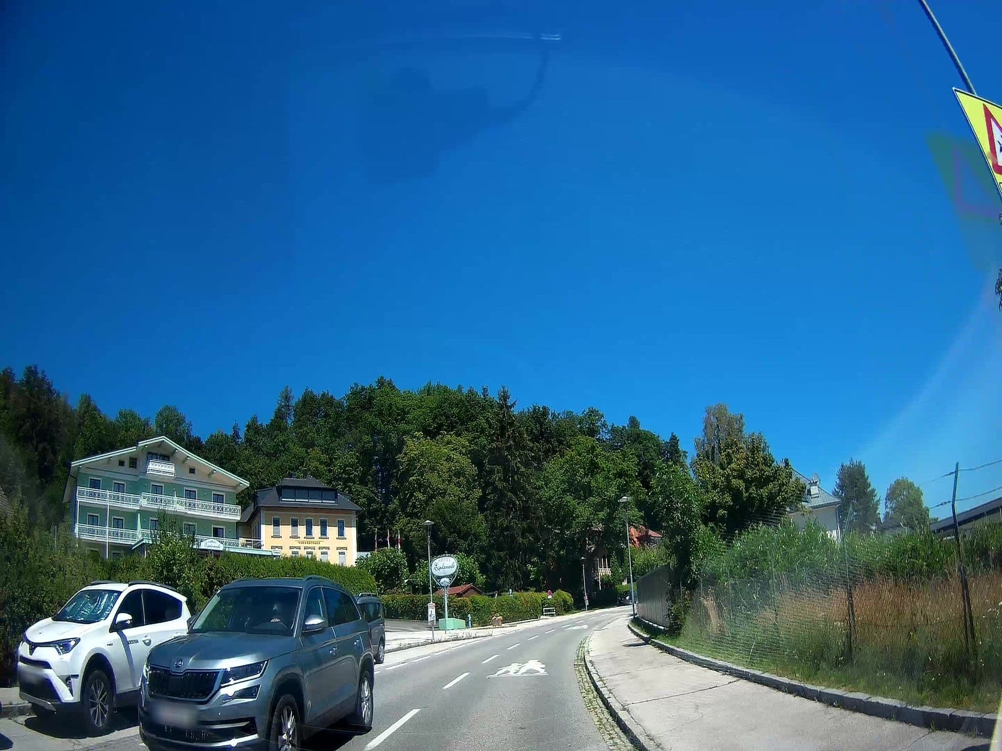 Street view near Pension Seehof, Krumpendorf — © fuchserl (CC BY-SA · Mapillary)