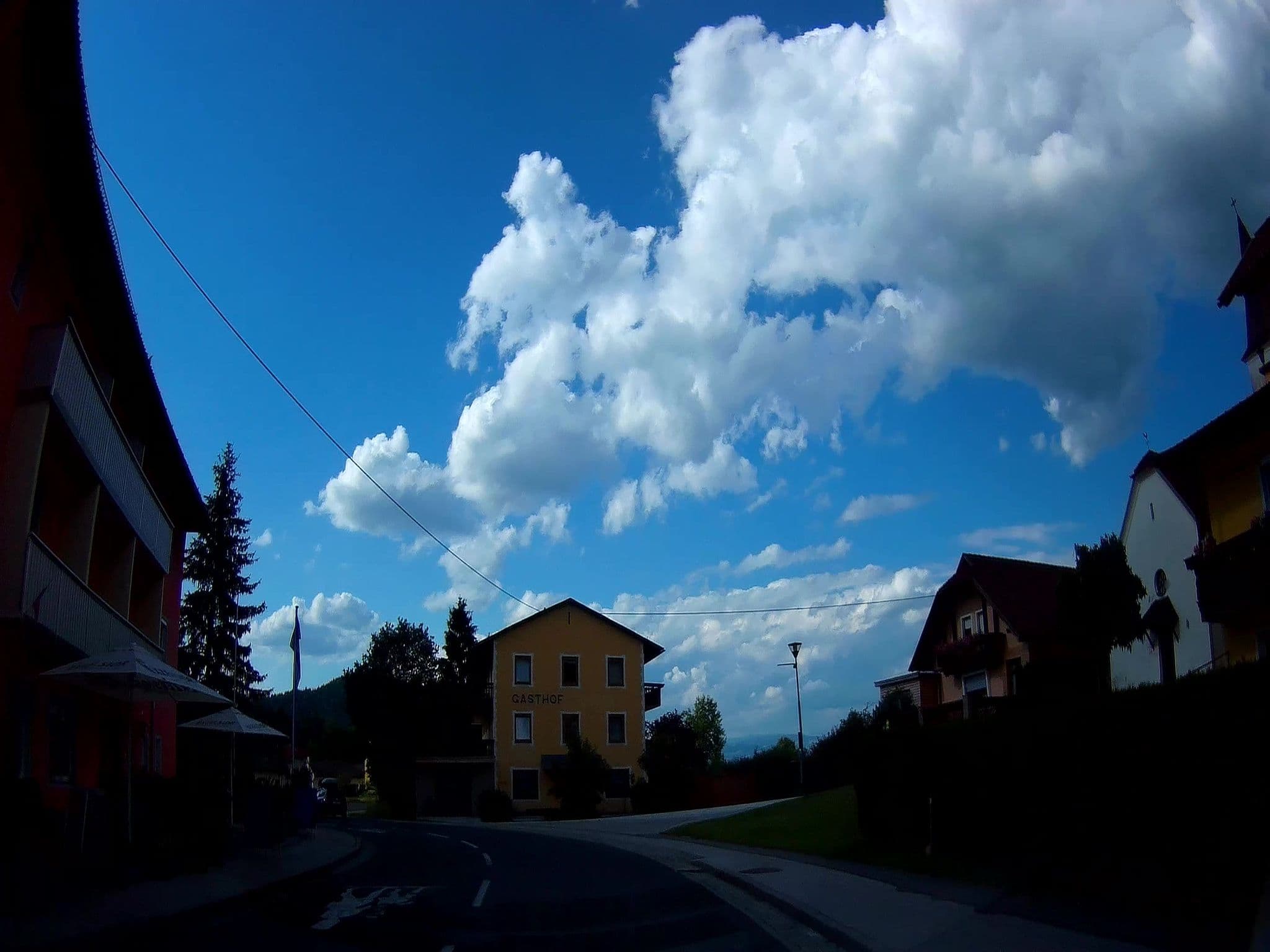 Street view near Gasthaus Eckwirt-Linde, Eberndorf — © fuchserl (CC BY-SA · Mapillary)