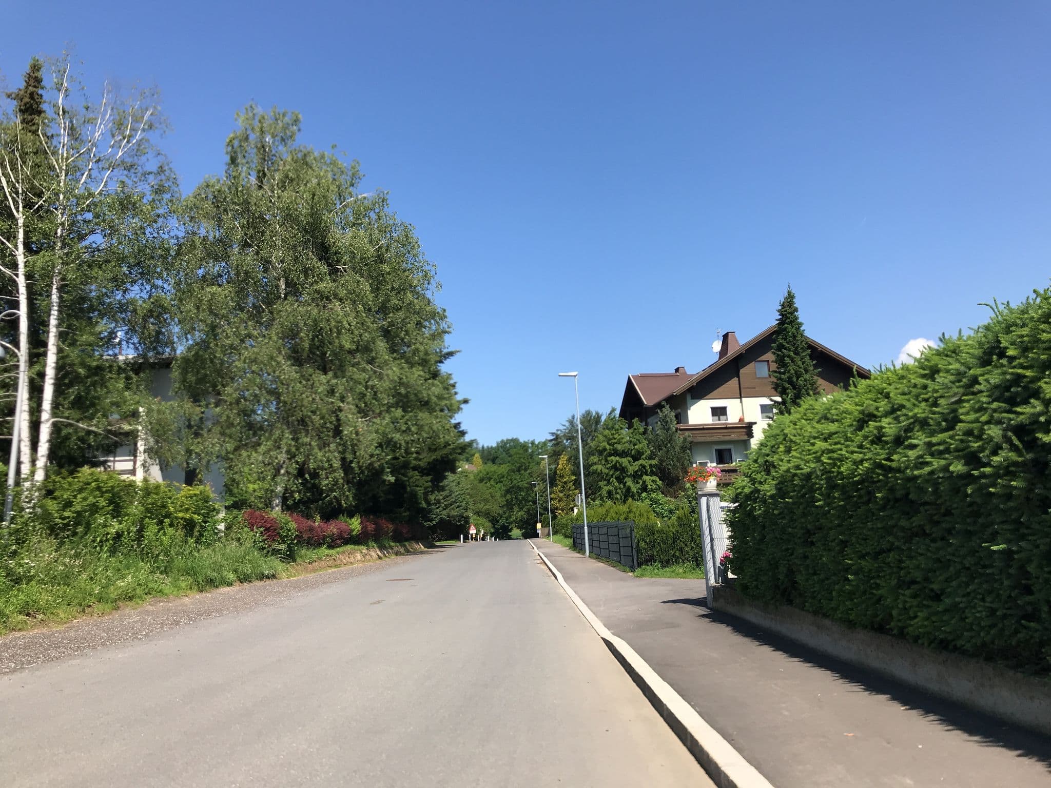 Street view near Ferienwohnung Gasser, Warmbad-Judendorf — © wanderwuetiger (CC BY-SA · Mapillary)