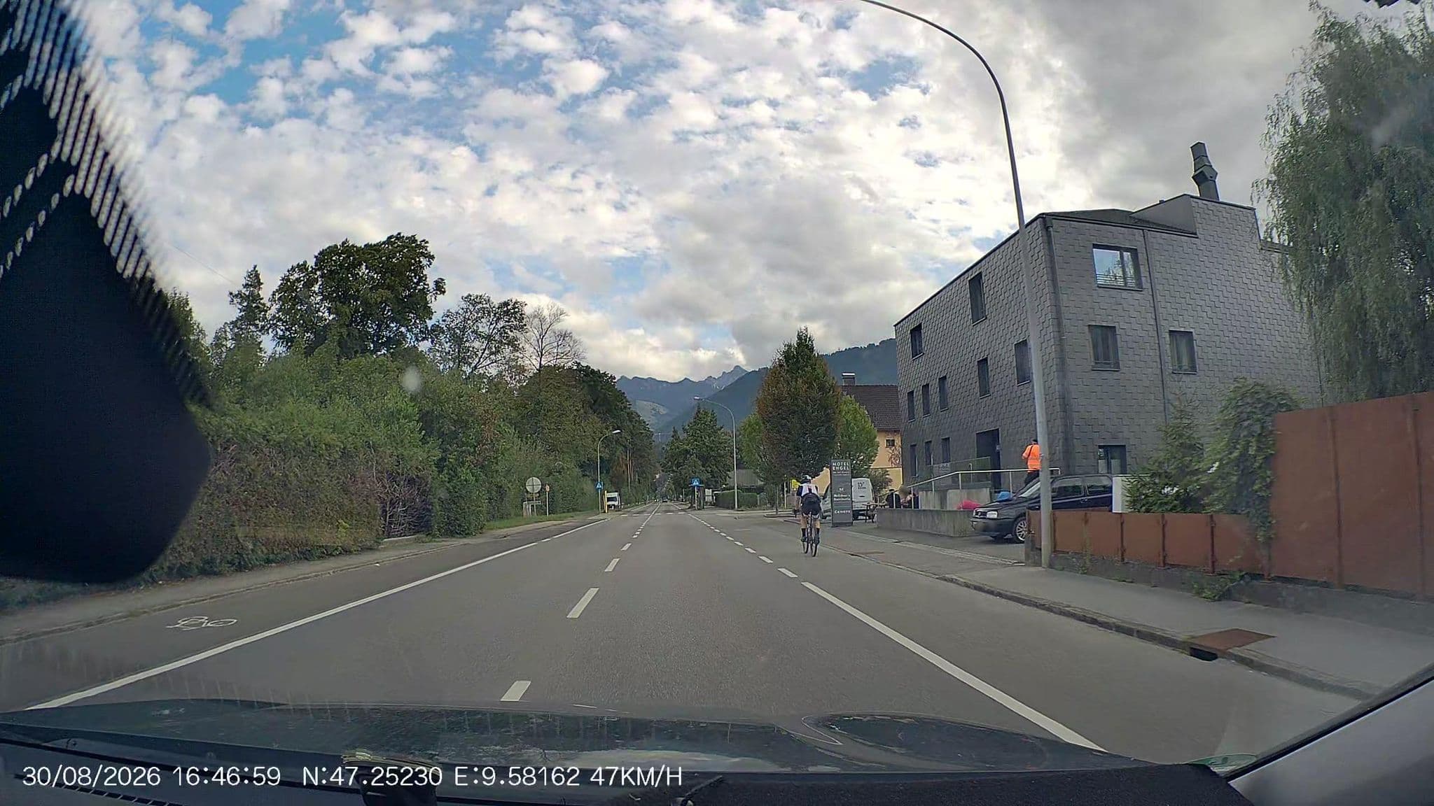 Street view near Landgasthof-Pension Engel, Feldkirch — © AR88 (CC BY-SA · Mapillary)