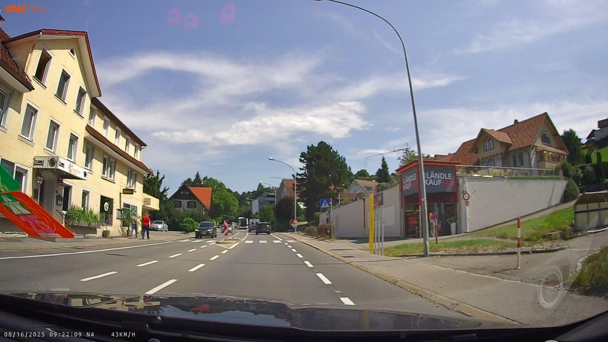 Street view near Gasthaus TISIS, Feldkirch — © fcignat (CC BY-SA · Mapillary)