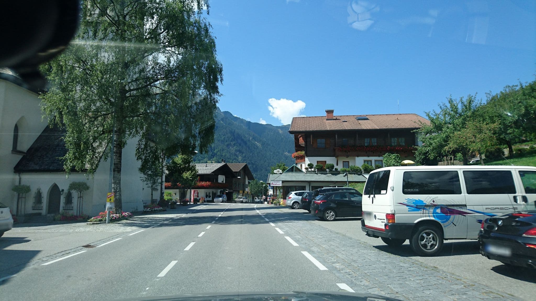 Street view near Pension-Gasthof Reinhilde, Sankt Gallenkirch — © voschix (CC BY-SA · Mapillary)