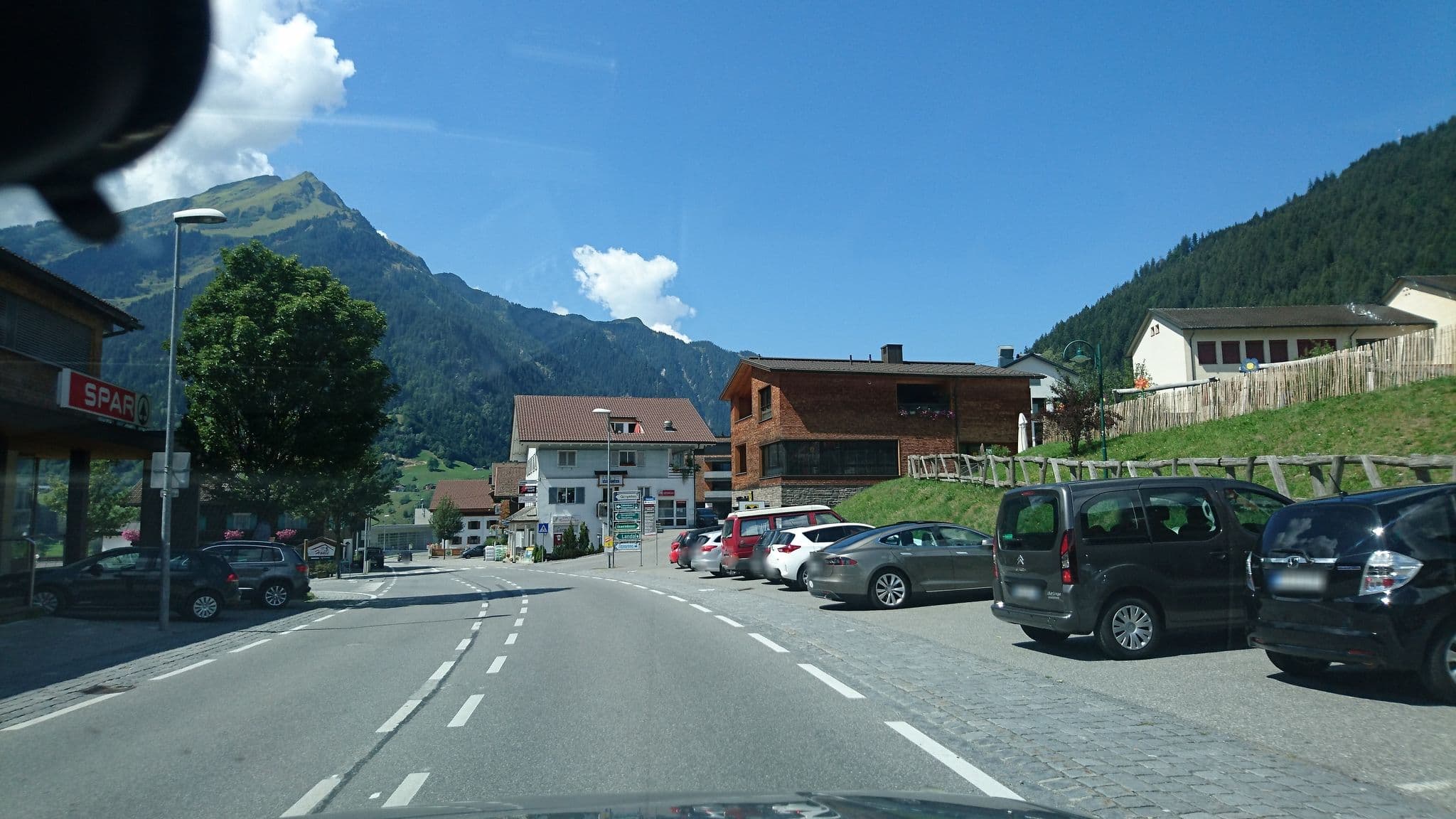 Street view near Haus Alpasella, Sankt Gallenkirch — © voschix (CC BY-SA · Mapillary)