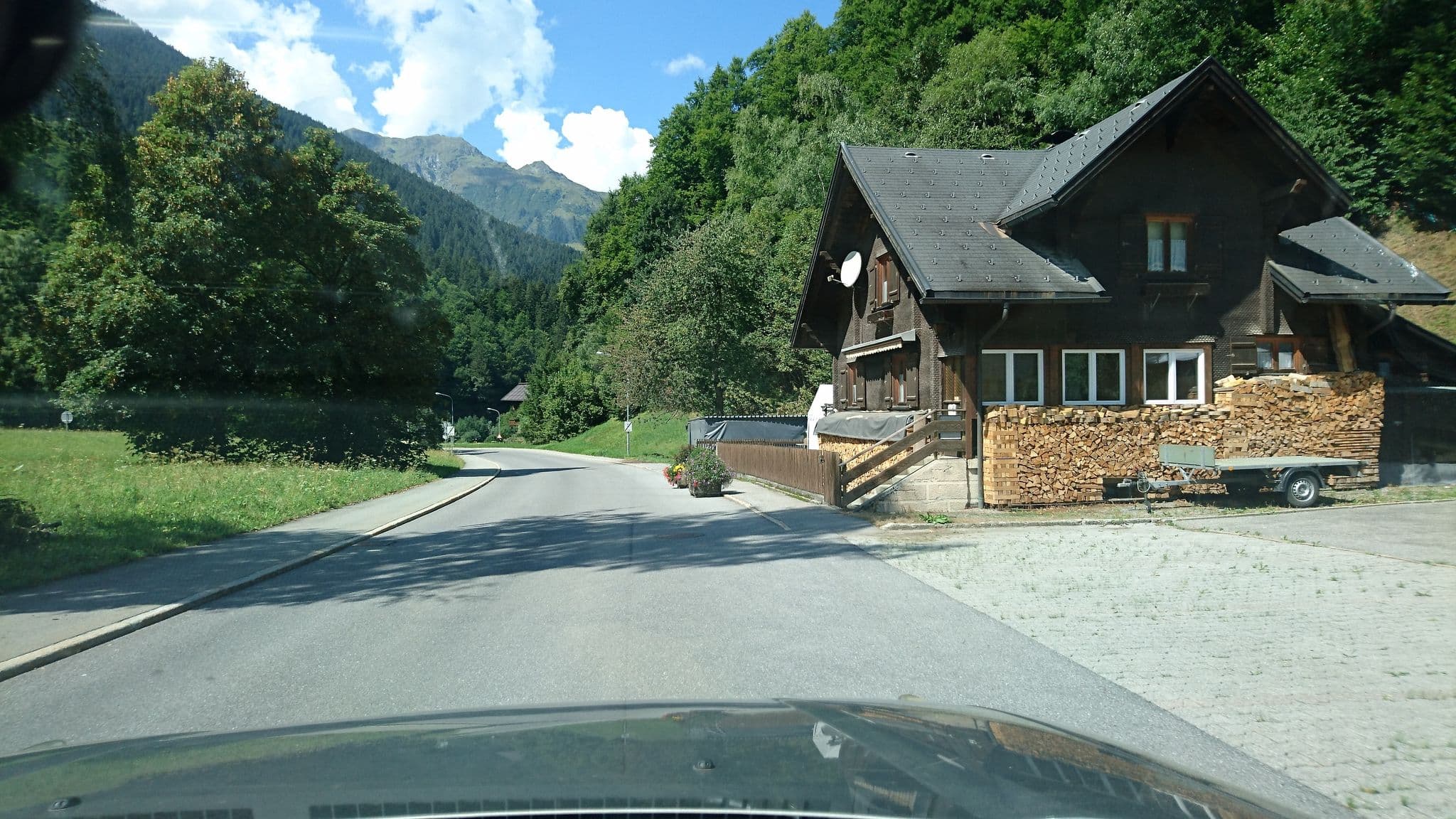 Street view near Hotel-Restaurant Hubertusklause, Gaschurn — © voschix (CC BY-SA · Mapillary)