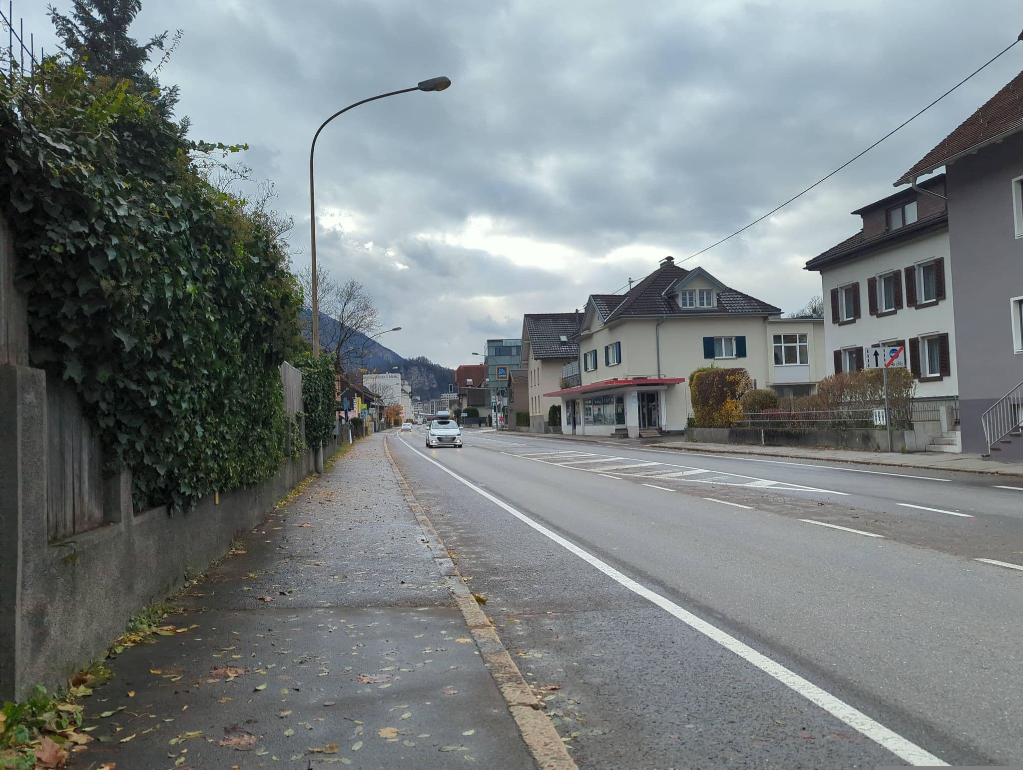 Street view near Youth Hostel Feldkirch, Feldkirch — © Wordverbot (CC BY-SA · Mapillary)