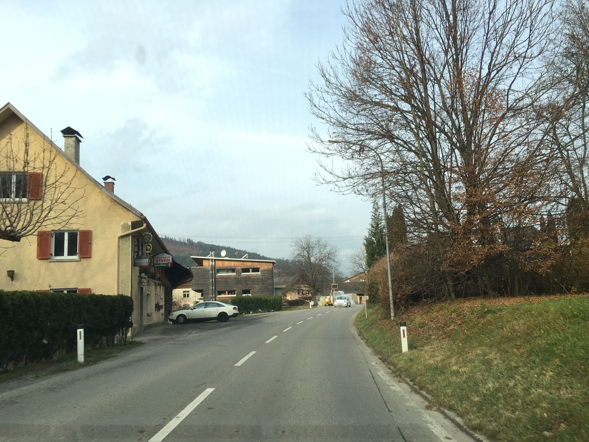 Street view near Gasthof Stern, Göfis — © alferic (CC BY-SA · Mapillary)