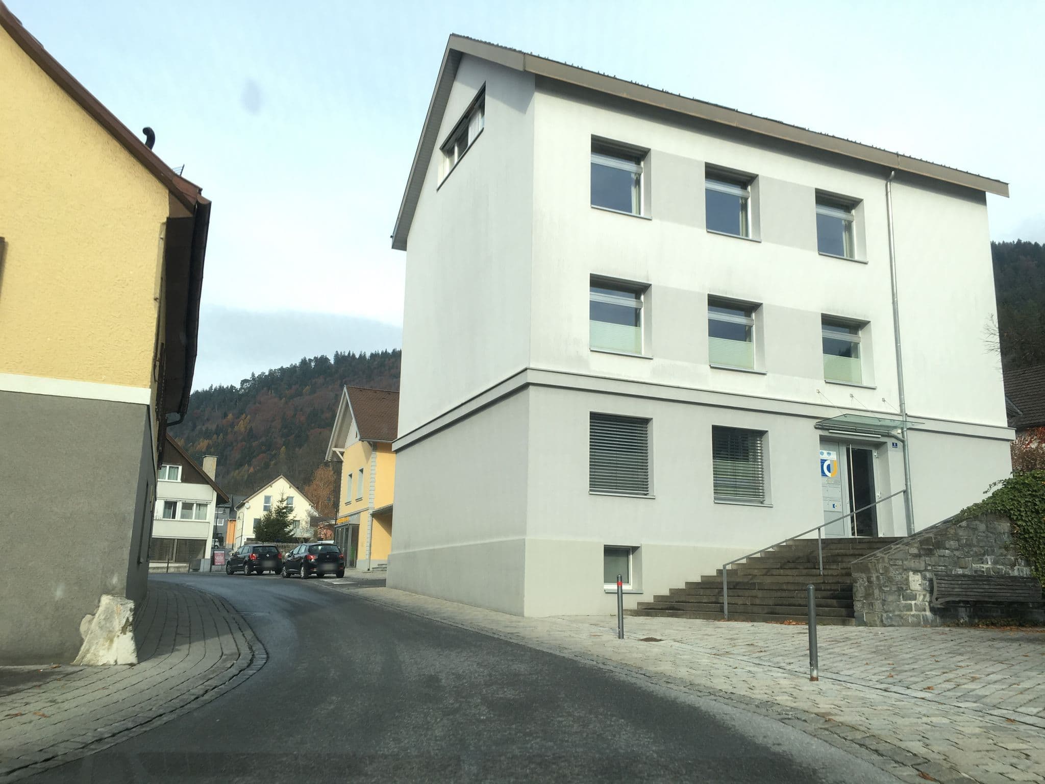 Street view near Gasthaus Zum Hirschen Heltruf Holdermann, Nüziders — © alferic (CC BY-SA · Mapillary)