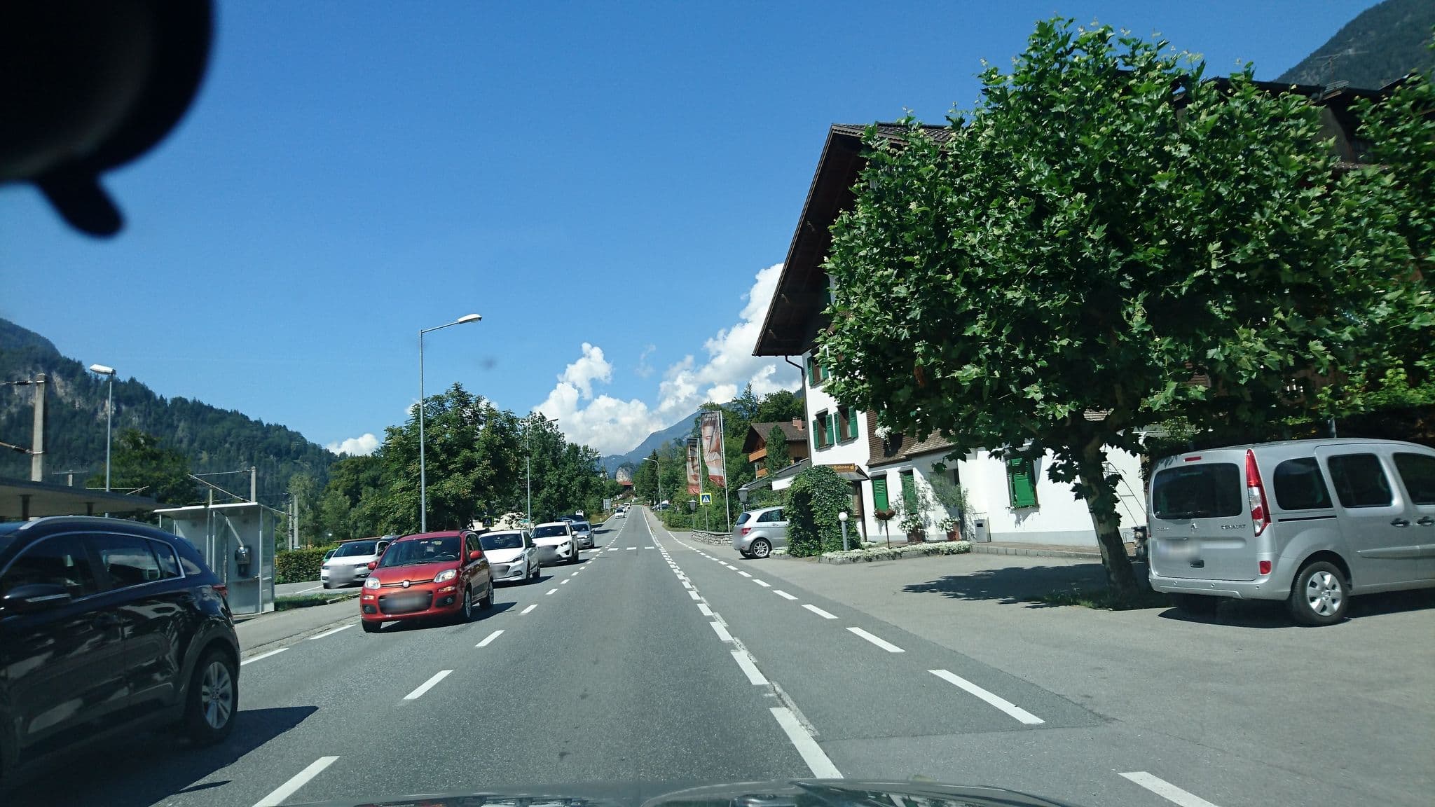 Street view near Hotel-Restaurant Adler, Vandans — © voschix (CC BY-SA · Mapillary)